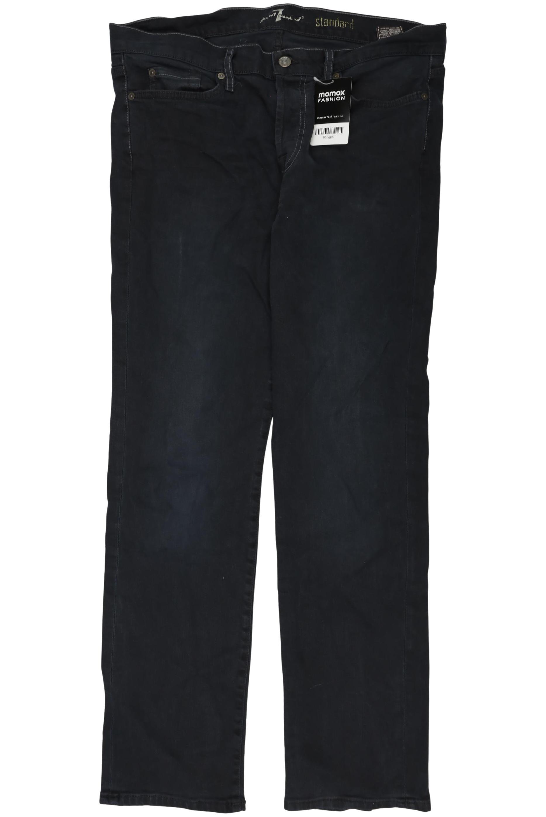 

7 for all mankind Herren Jeans, schwarz, Gr. 34
