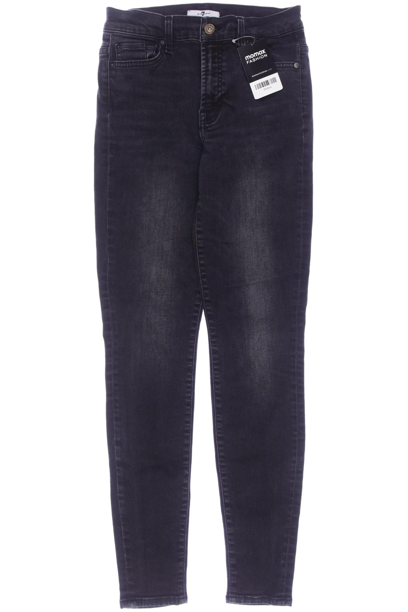 

7 for all mankind Damen Jeans, schwarz, Gr. 26