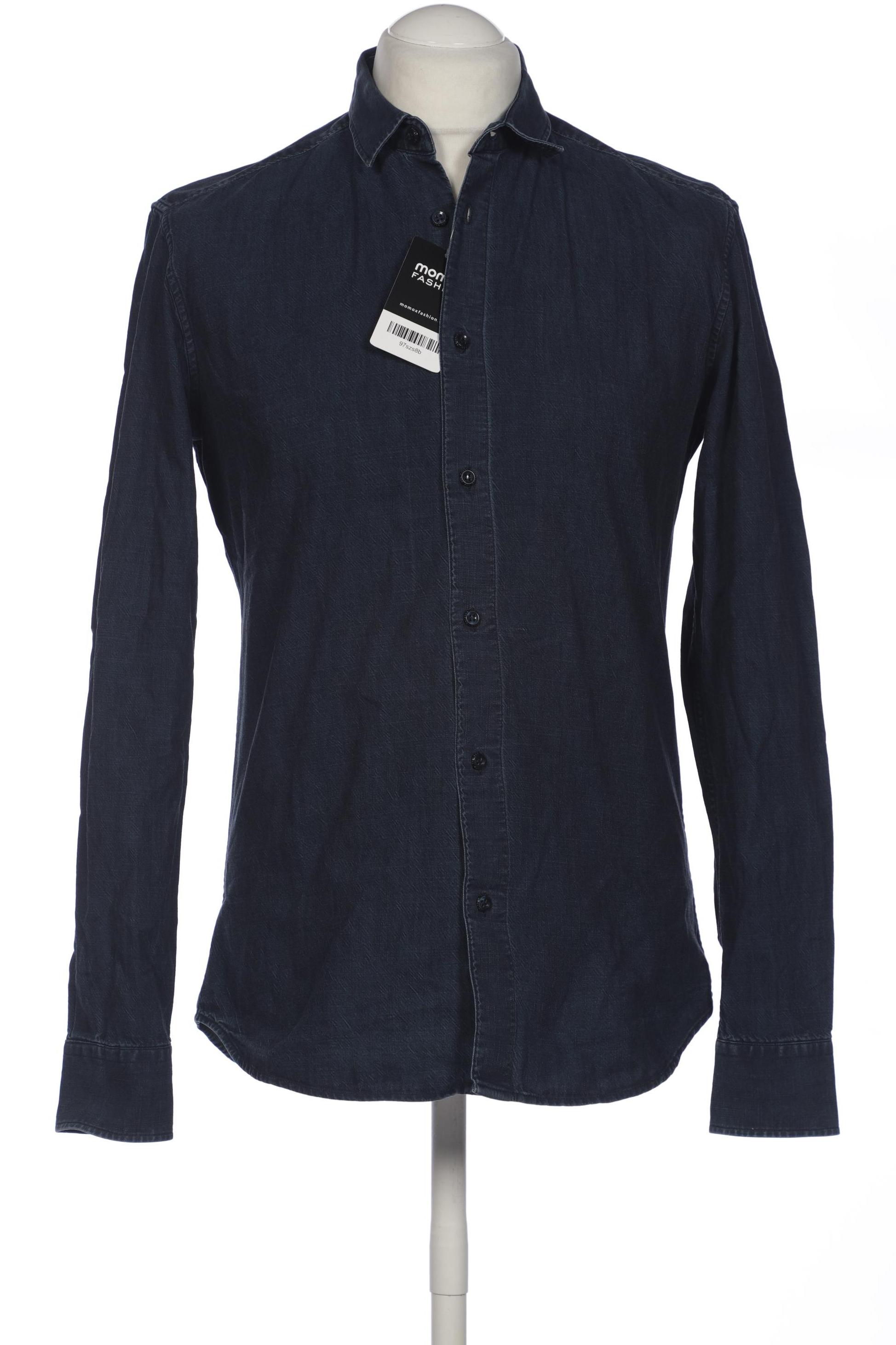 

7 for all mankind Herren Hemd, marineblau, Gr. 48