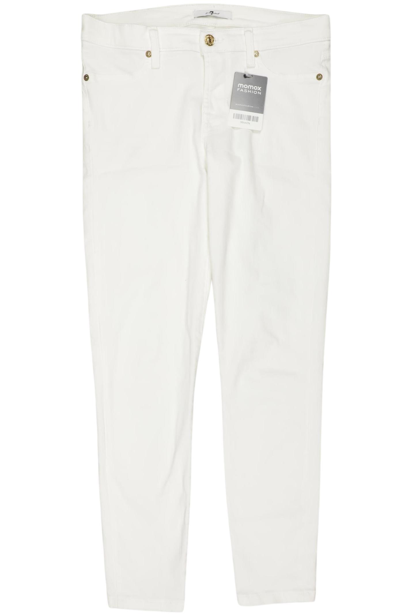 

7 for all mankind Damen Jeans, weiß, Gr. 26