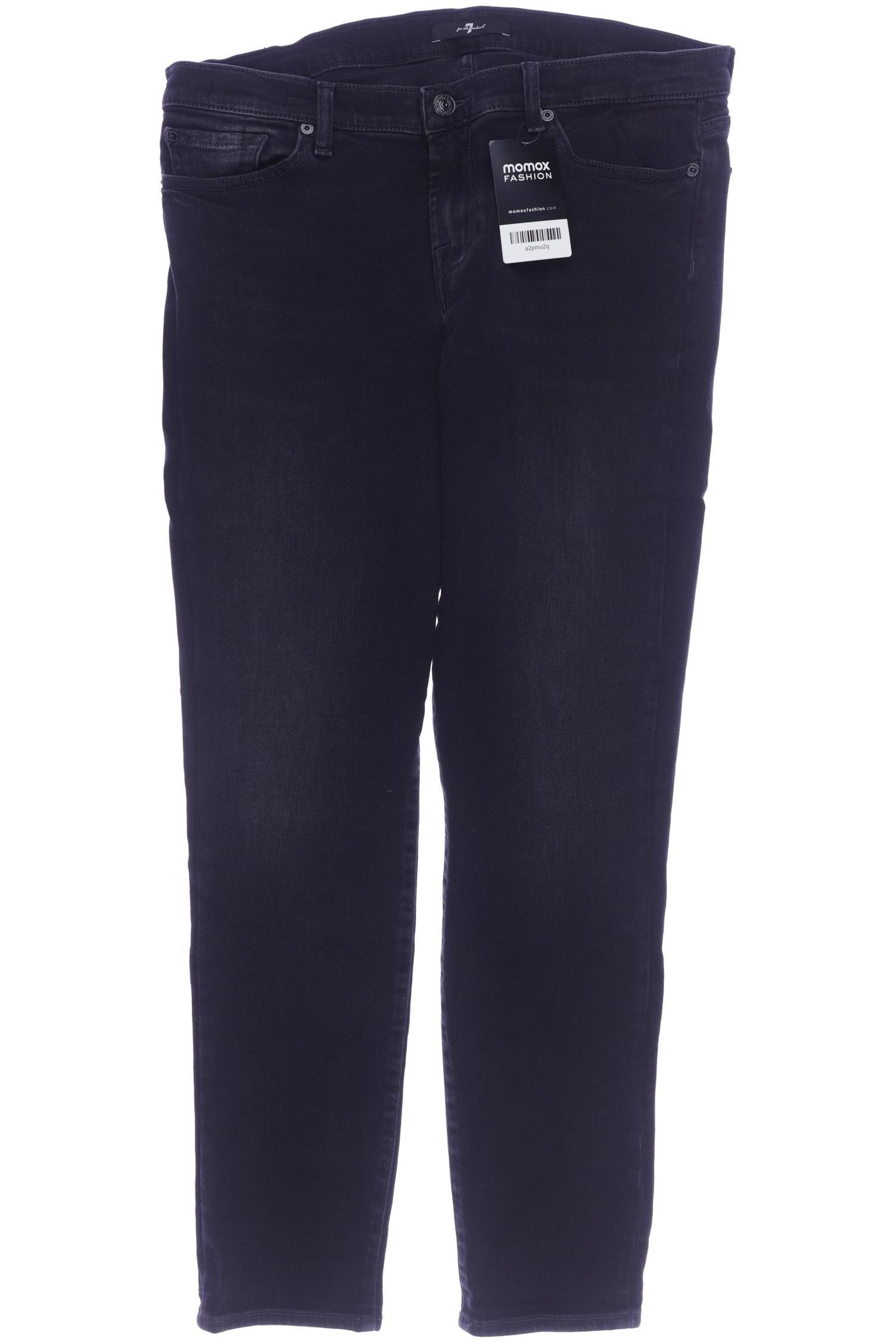

7 for all mankind Damen Jeans, schwarz, Gr. 32