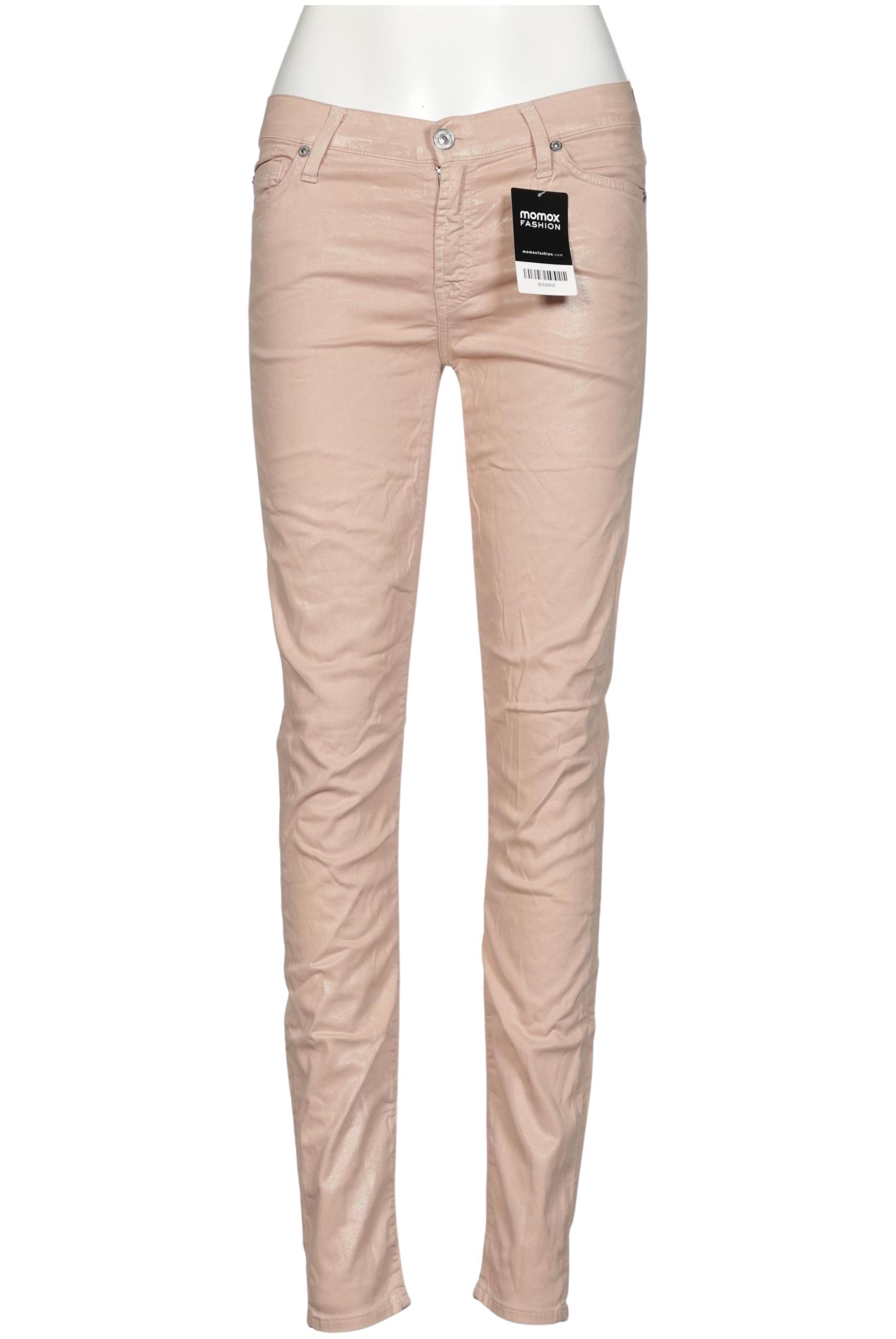 

7 for all mankind Damen Jeans, pink, Gr. 27