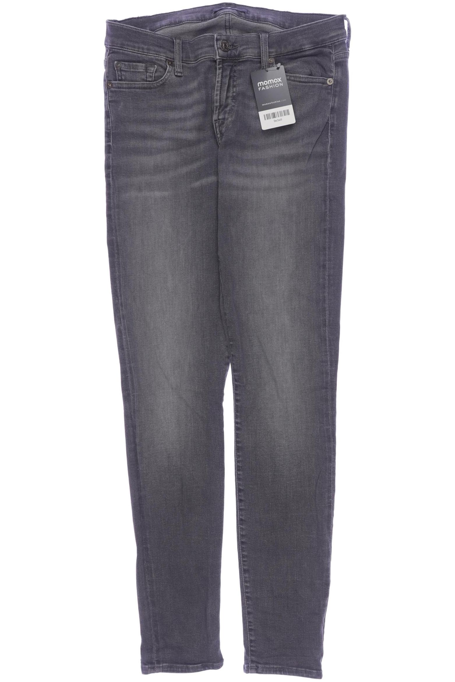 

7 for all mankind Damen Jeans, grau, Gr. 30