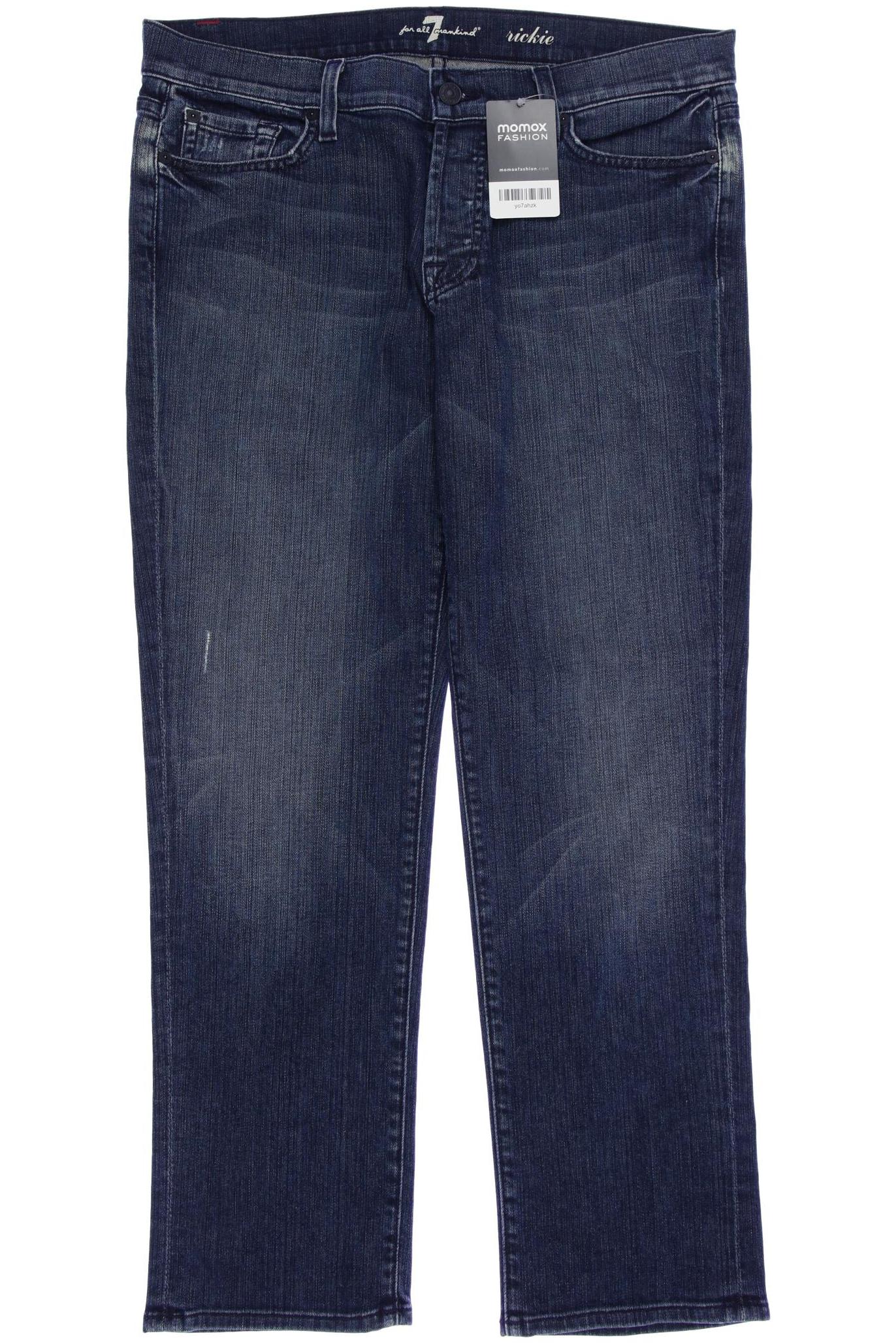 Thumbnail - 7 for all mankind Damen Jeans, marineblau, Gr. 33