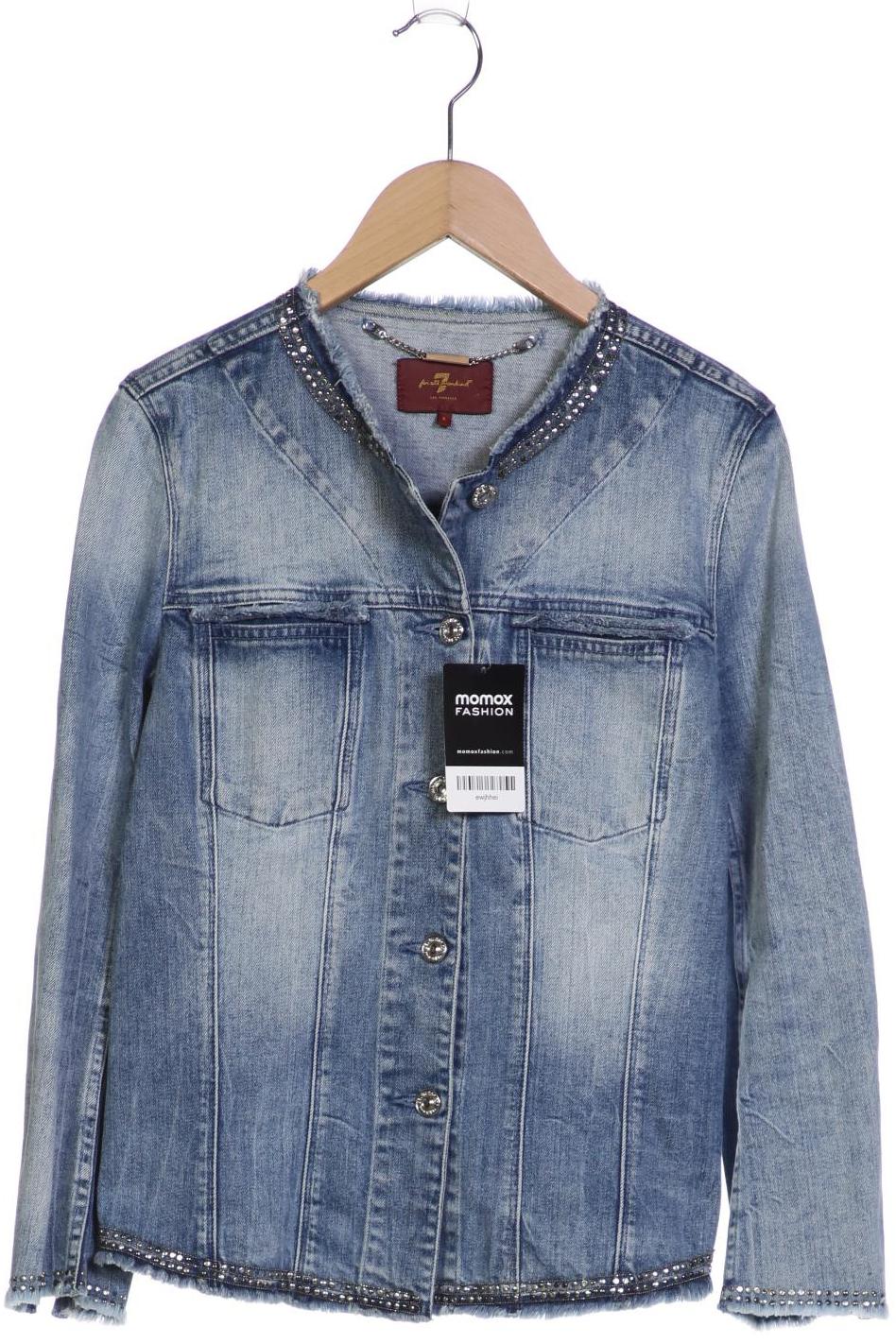 

7 for all mankind Damen Jacke, blau
