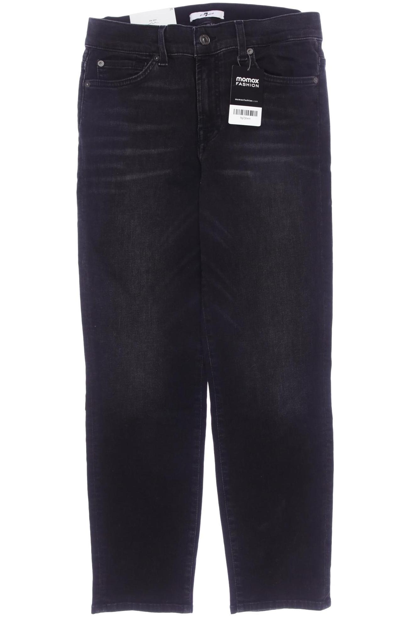 

7 for all mankind Damen Jeans, schwarz, Gr. 29