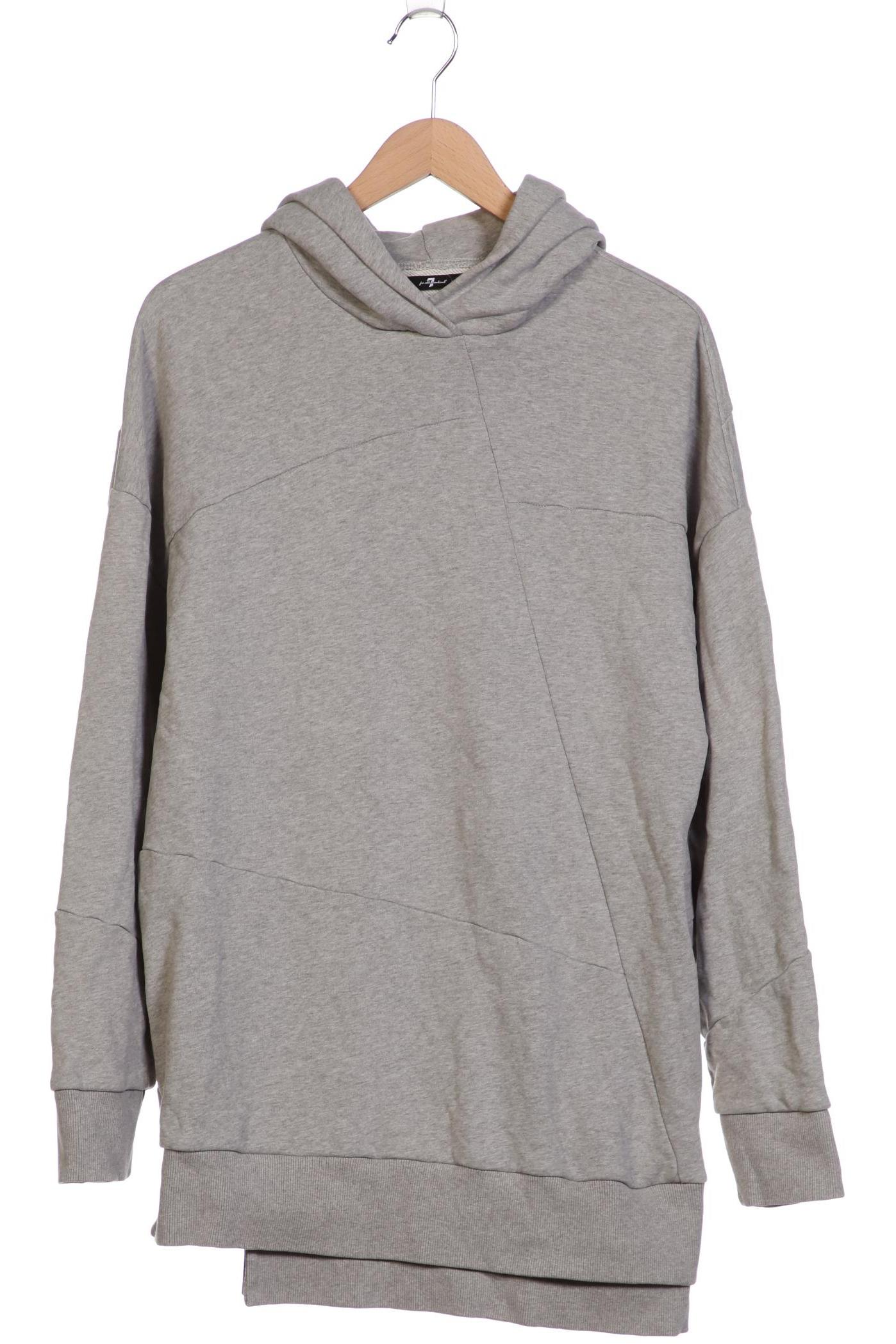 

7 for all mankind Damen Kapuzenpullover, grau, Gr. 36
