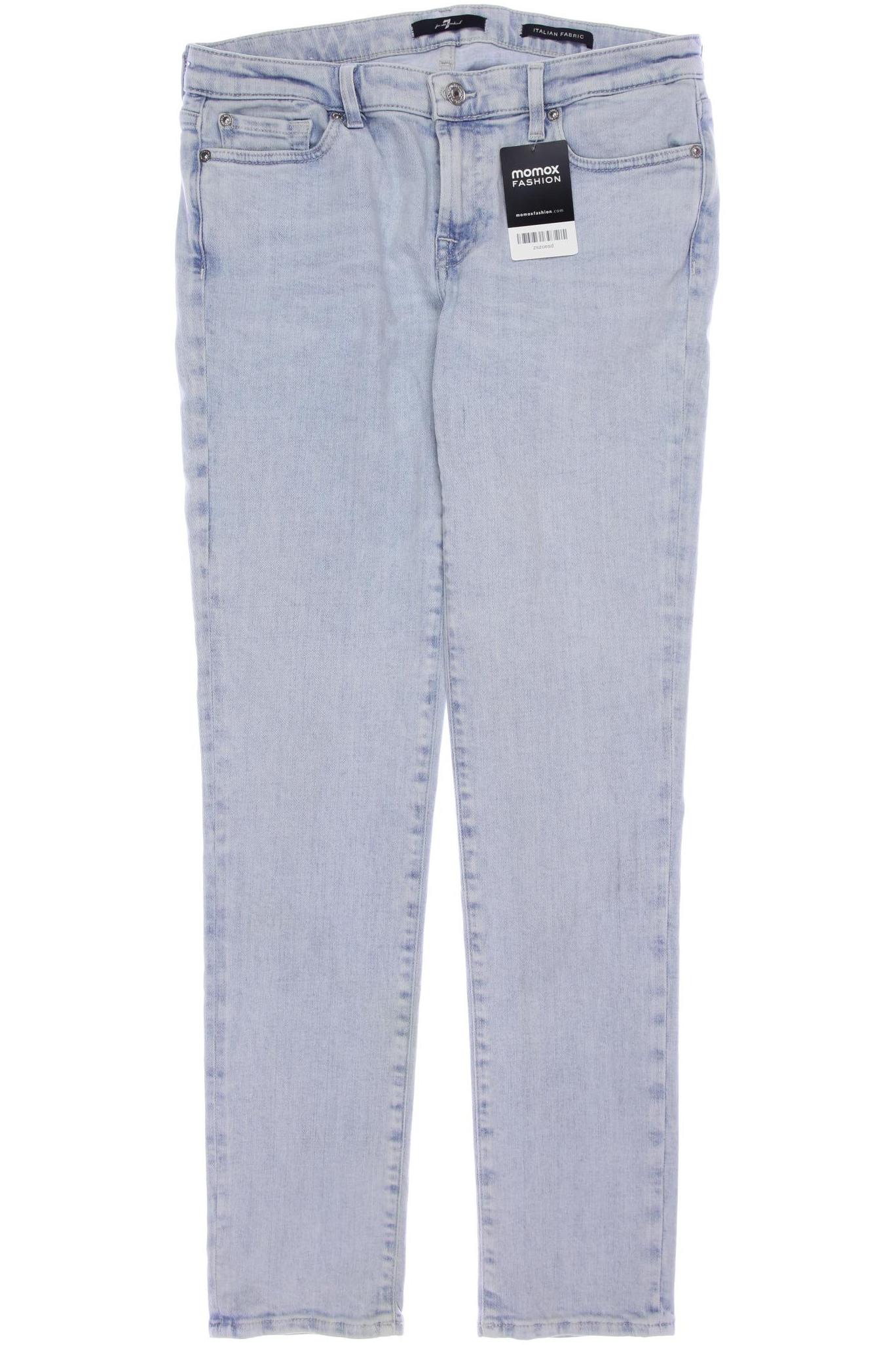 

7 for all mankind Damen Jeans, hellblau
