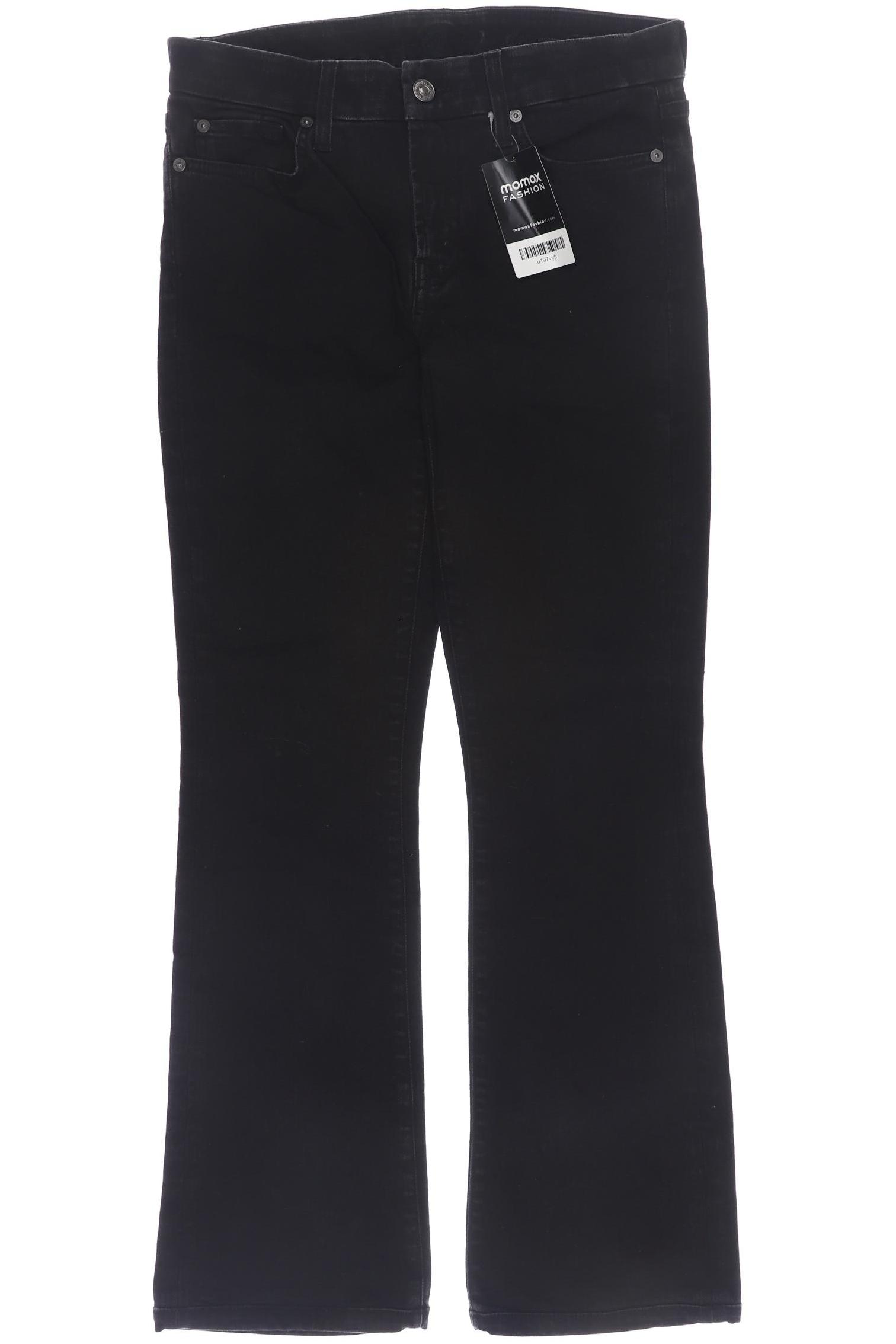 

7 for all mankind Damen Jeans, schwarz, Gr. 38