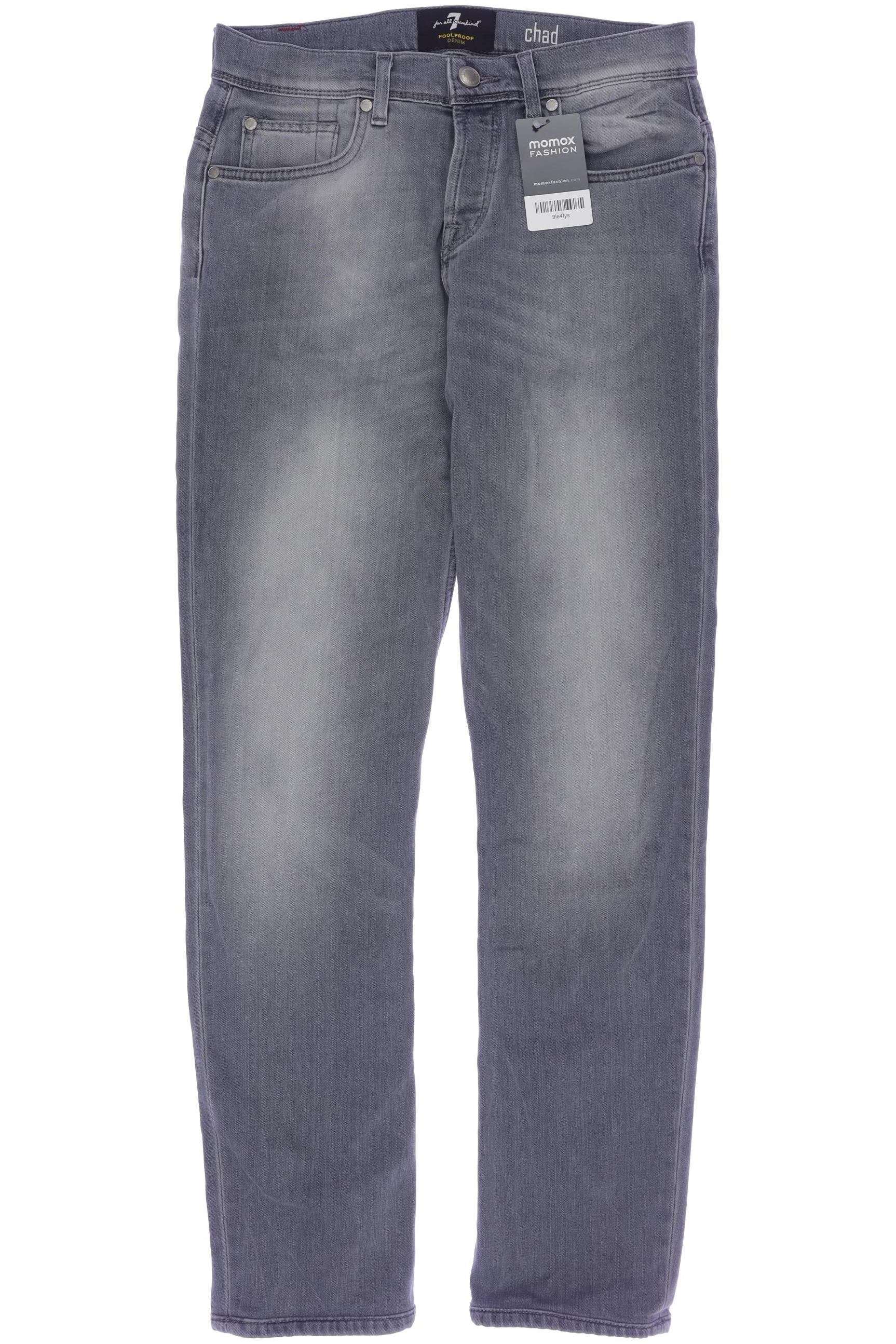 

7 for all mankind Herren Jeans, grau, Gr. 29