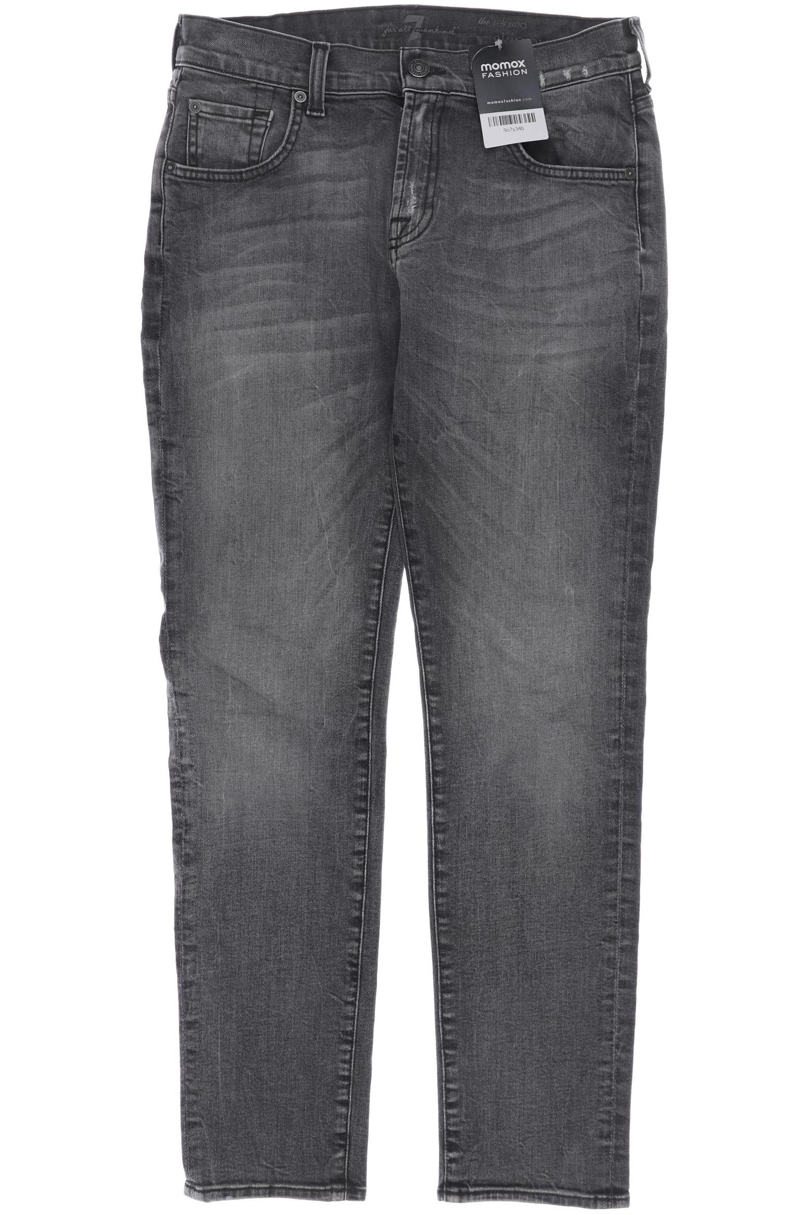 

7 for all mankind Damen Jeans, grau, Gr. 25