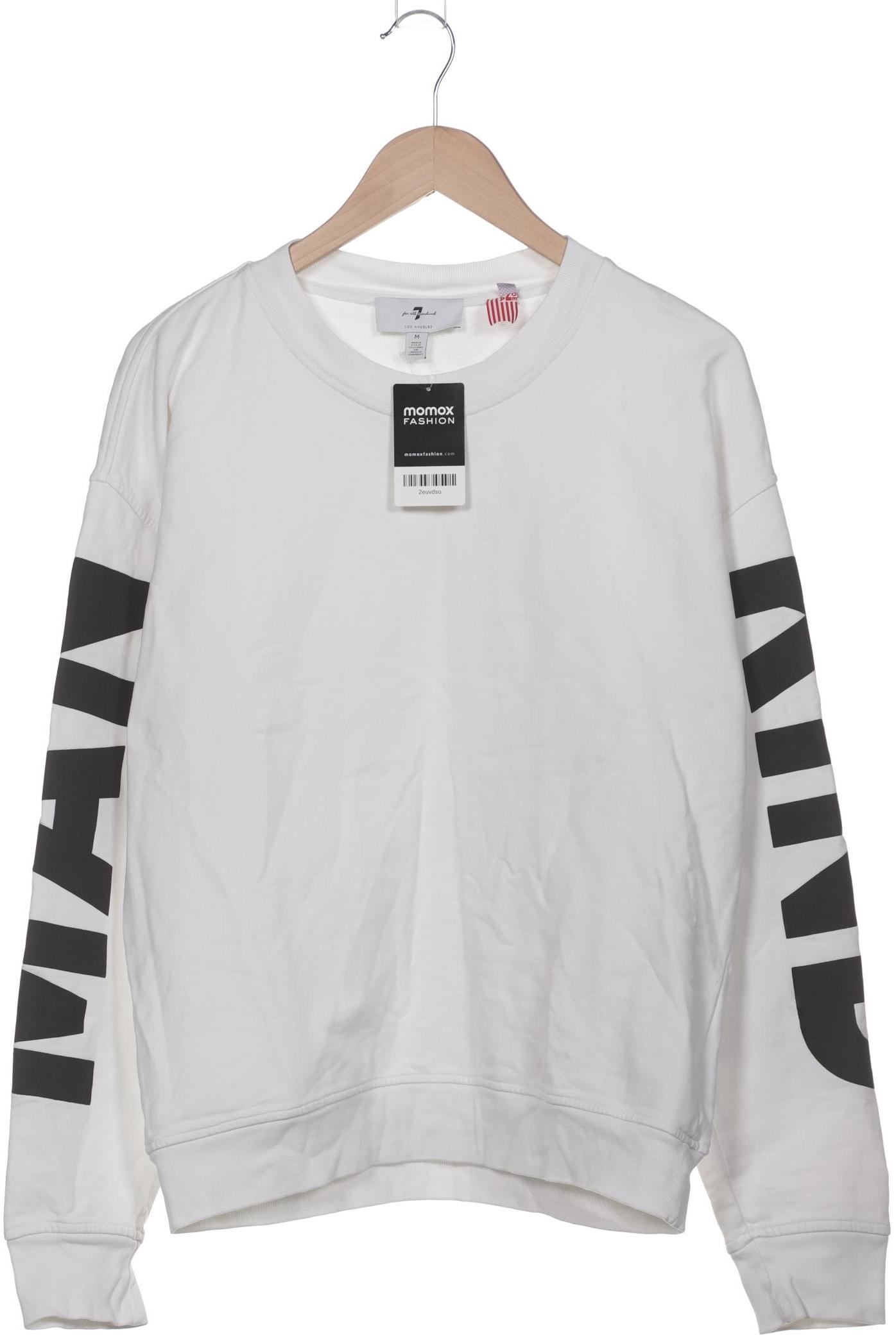 Thumbnail - 7 for all mankind Herren Sweatshirt, weiß, Gr. 48
