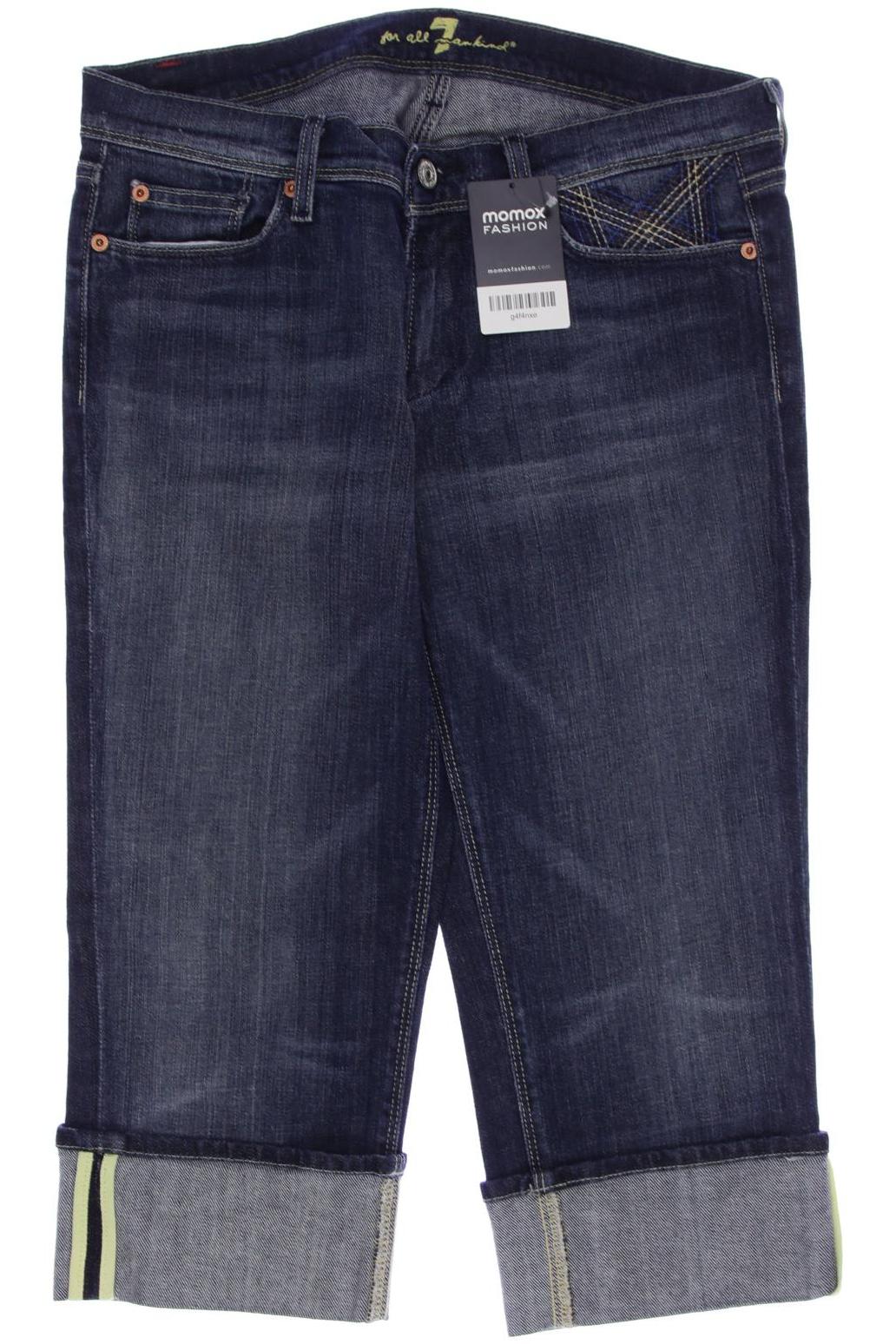 

7 for all mankind Damen Shorts, marineblau, Gr. 30
