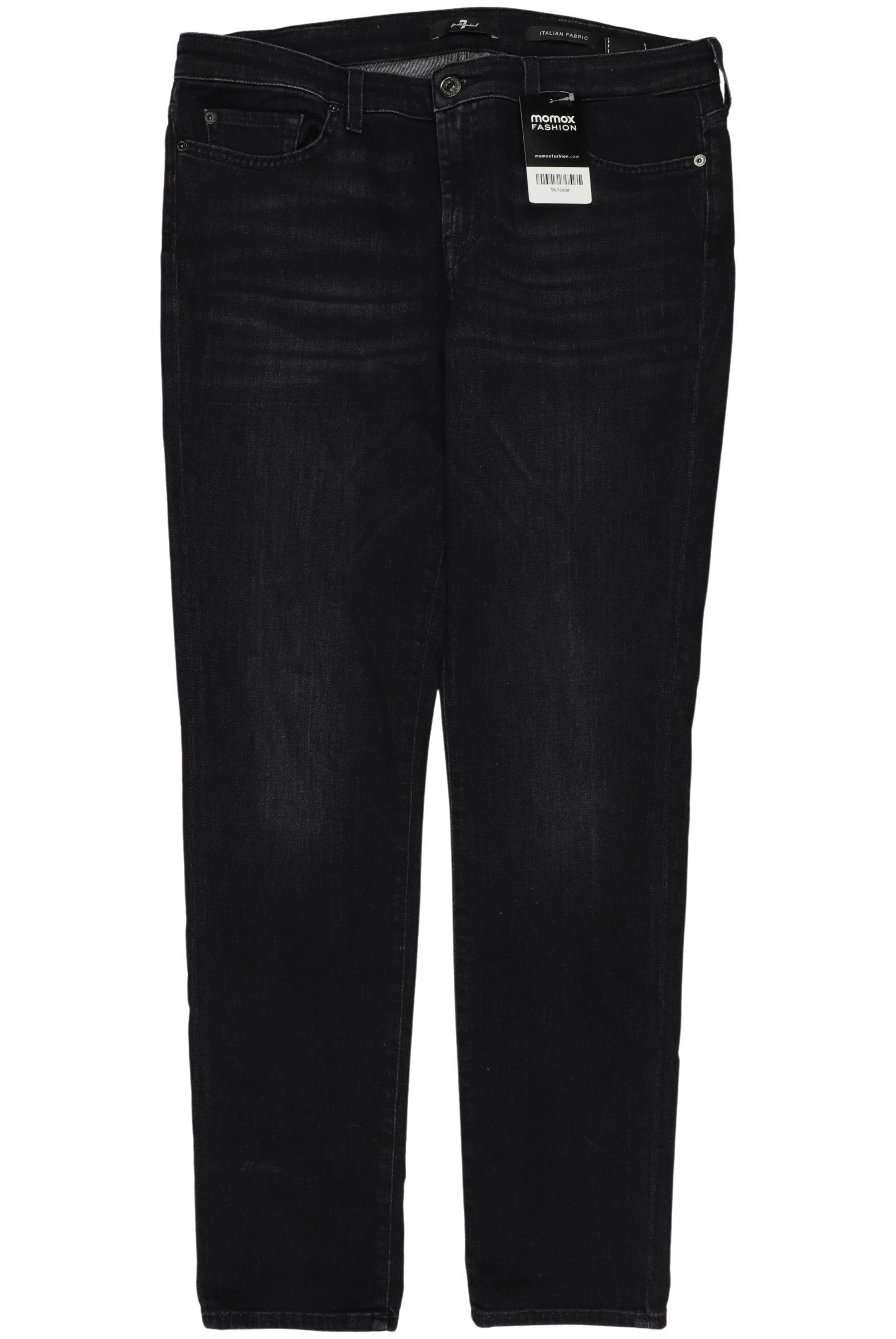 

7 for all mankind Damen Jeans, schwarz, Gr. 32