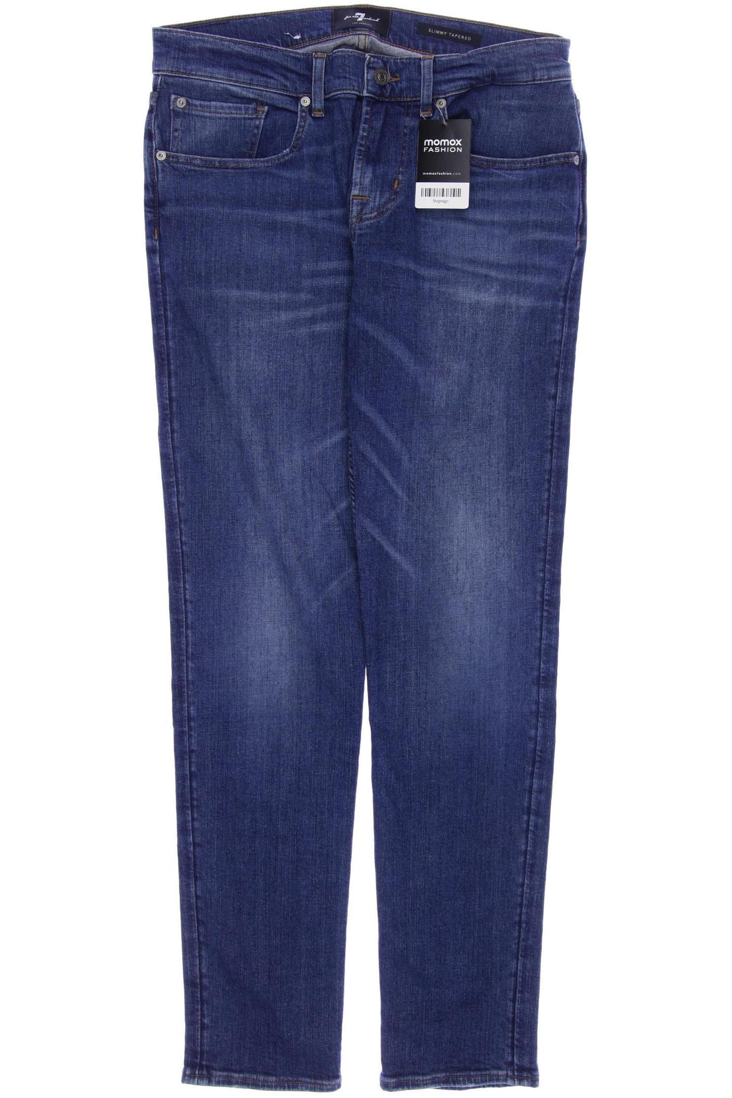 

7 for all mankind Herren Jeans, blau