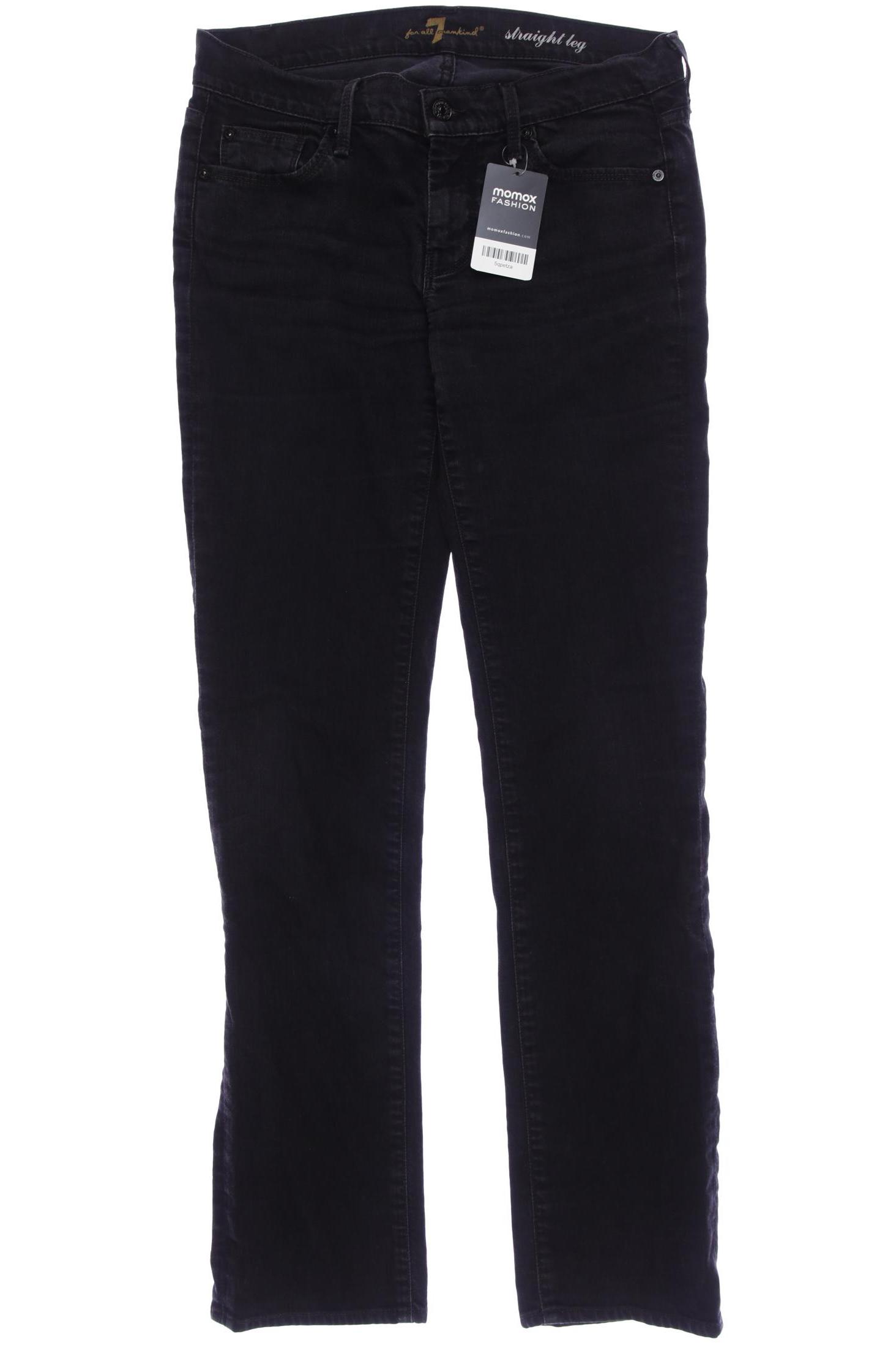 

7 for all mankind Damen Jeans, schwarz, Gr. 28