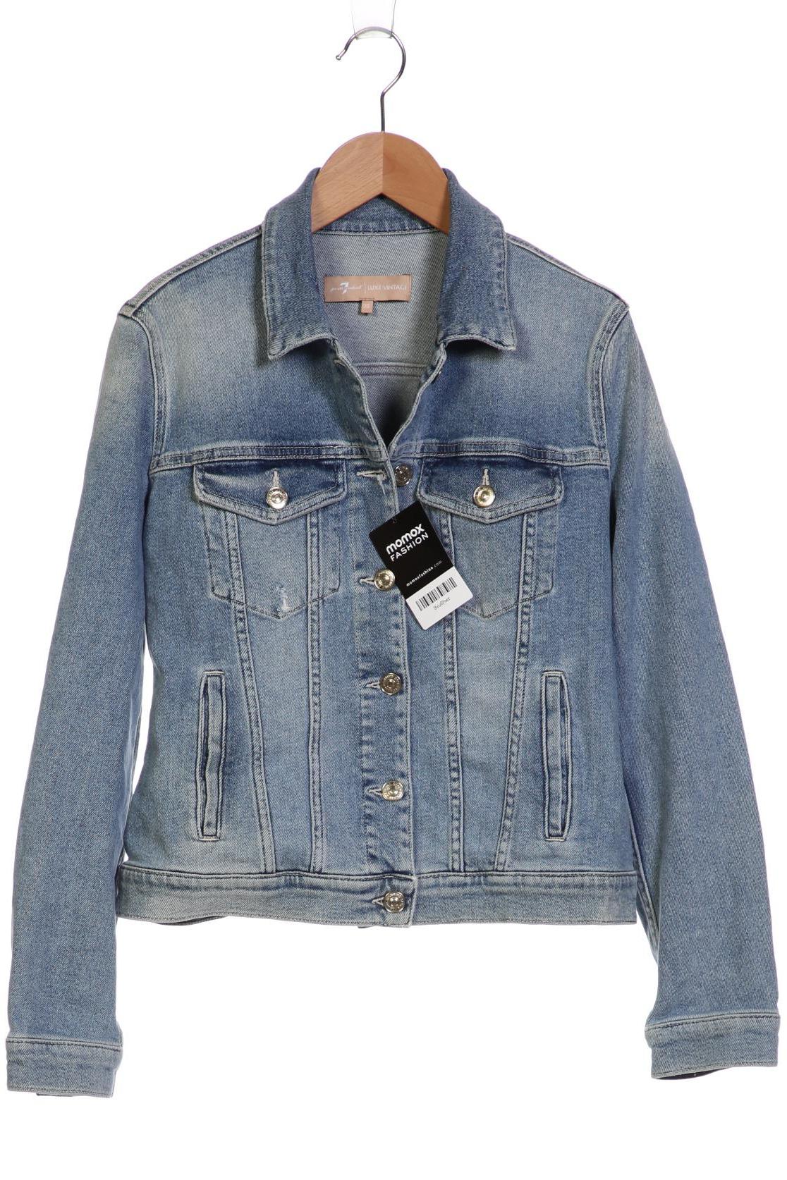 

7 for all mankind Damen Jacke, blau, Gr. 34