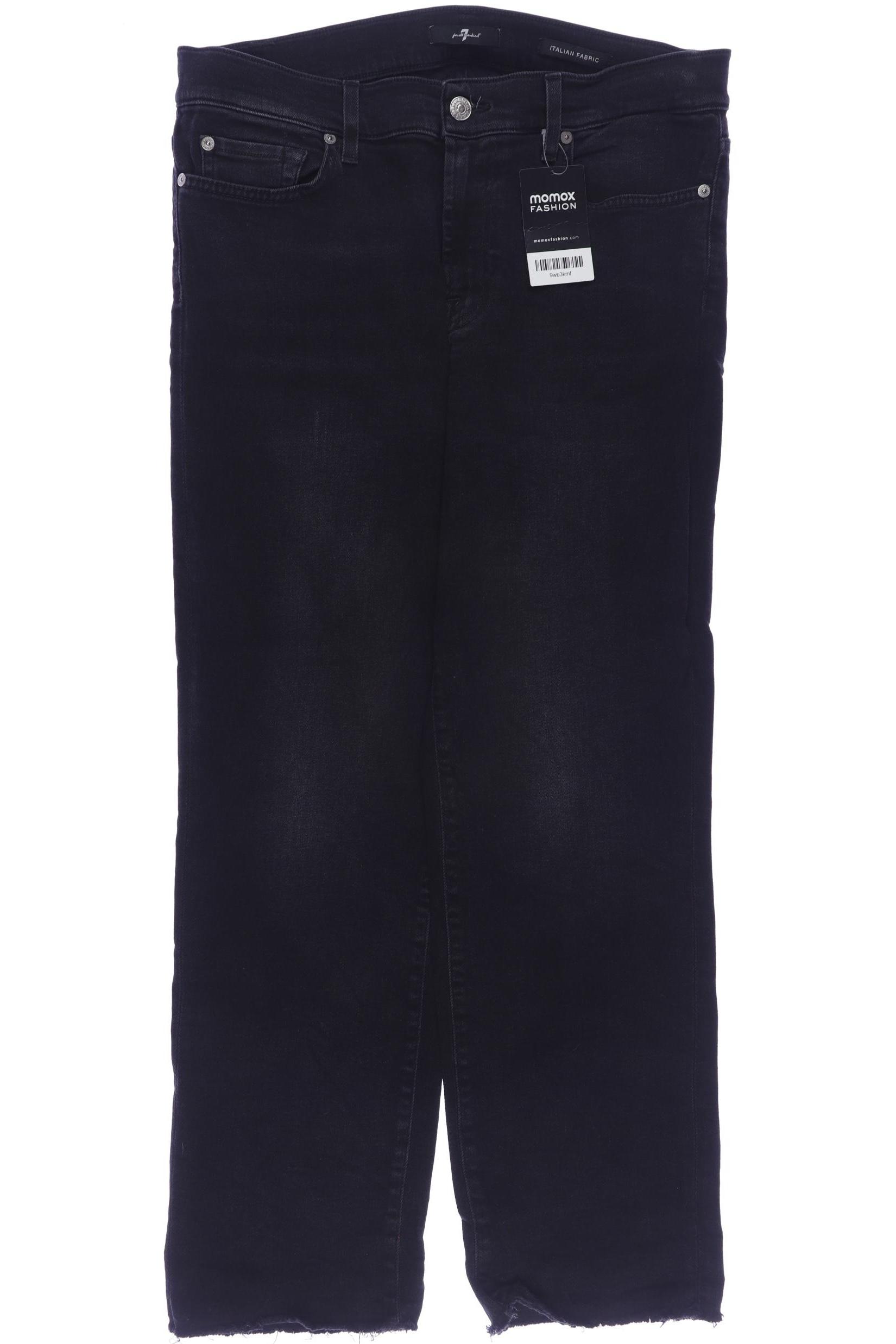 

7 for all mankind Damen Jeans, schwarz, Gr. 32