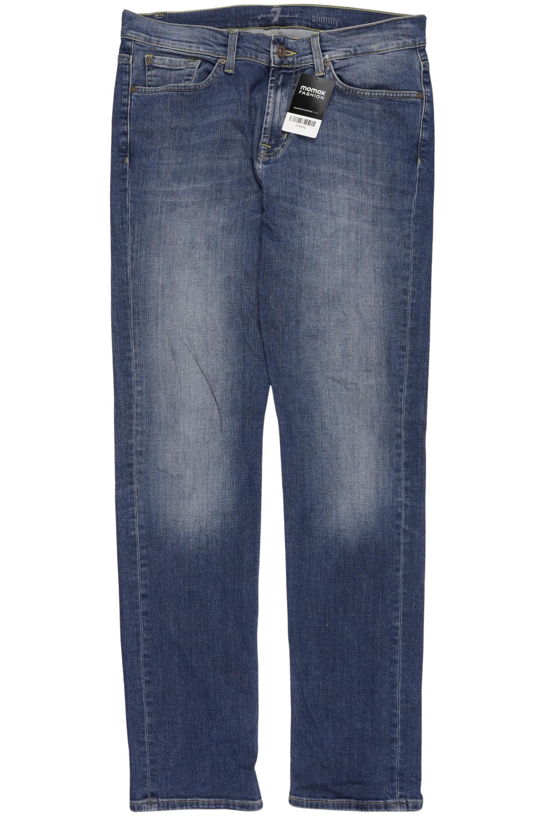 Thumbnail - 7 for all mankind Damen Jeans, blau, Gr. 33