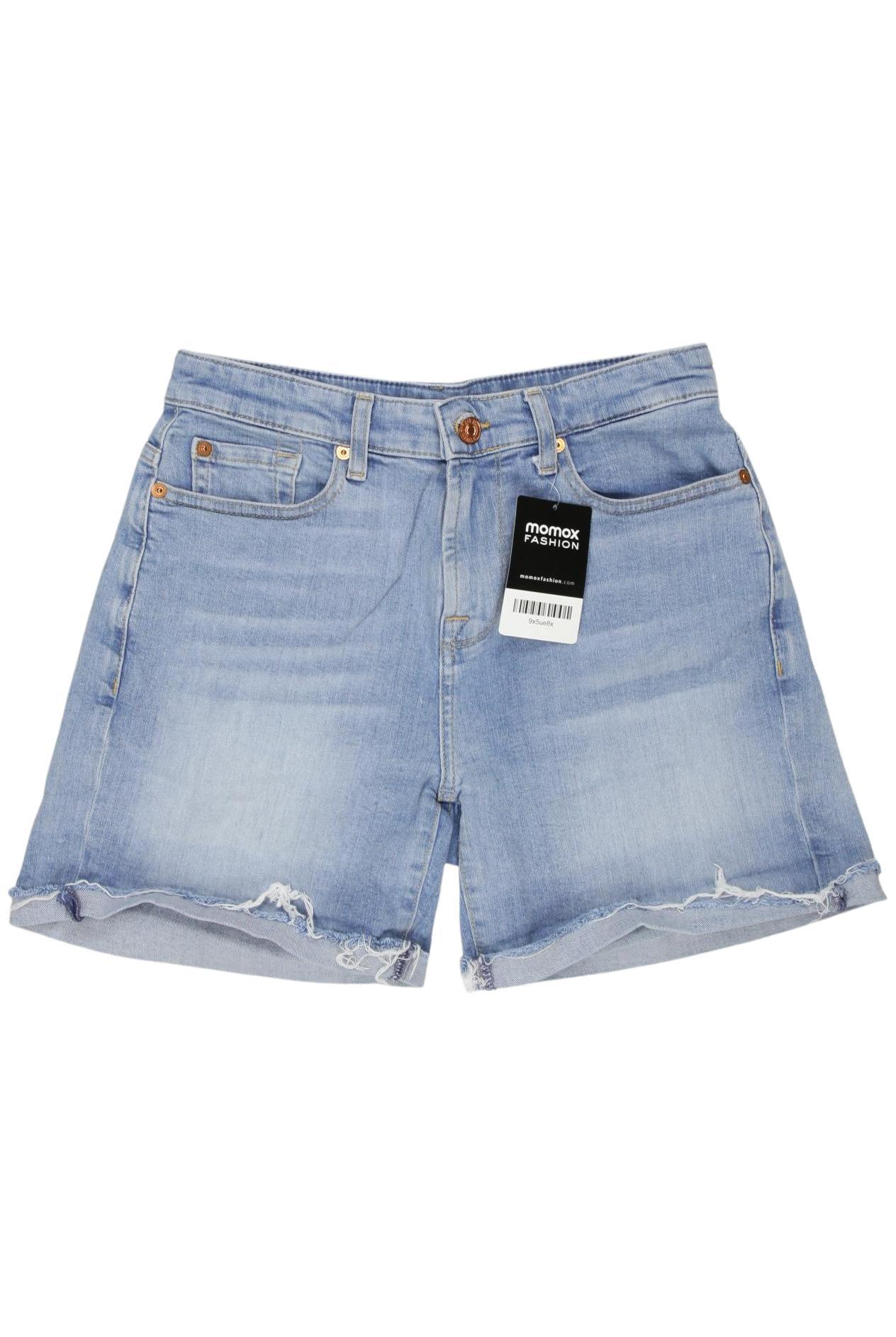 

7 for all mankind Damen Shorts, blau, Gr. 25