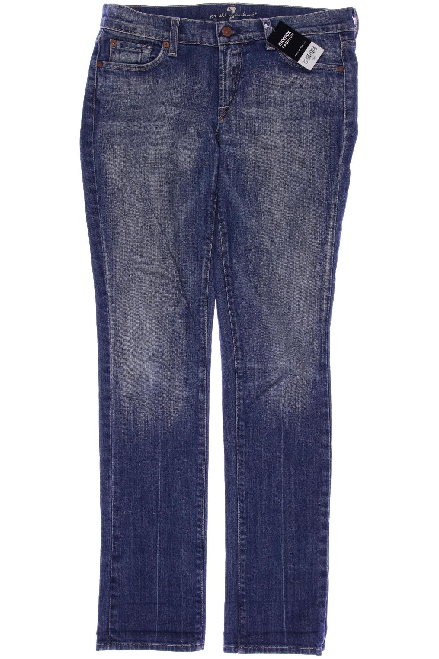 

7 for all mankind Damen Jeans, blau