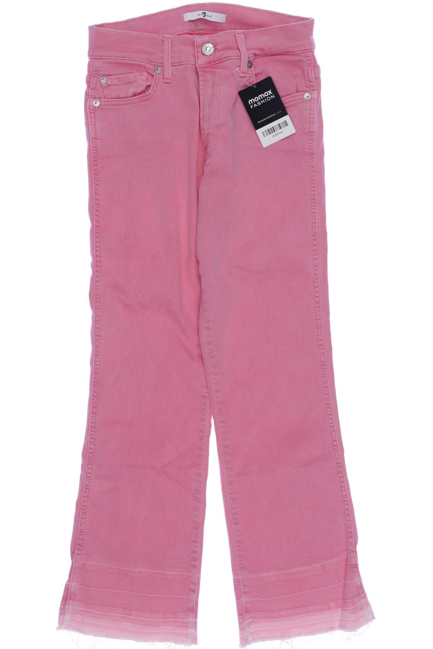 Thumbnail - 7 for all mankind Damen Jeans, pink, Gr. 27