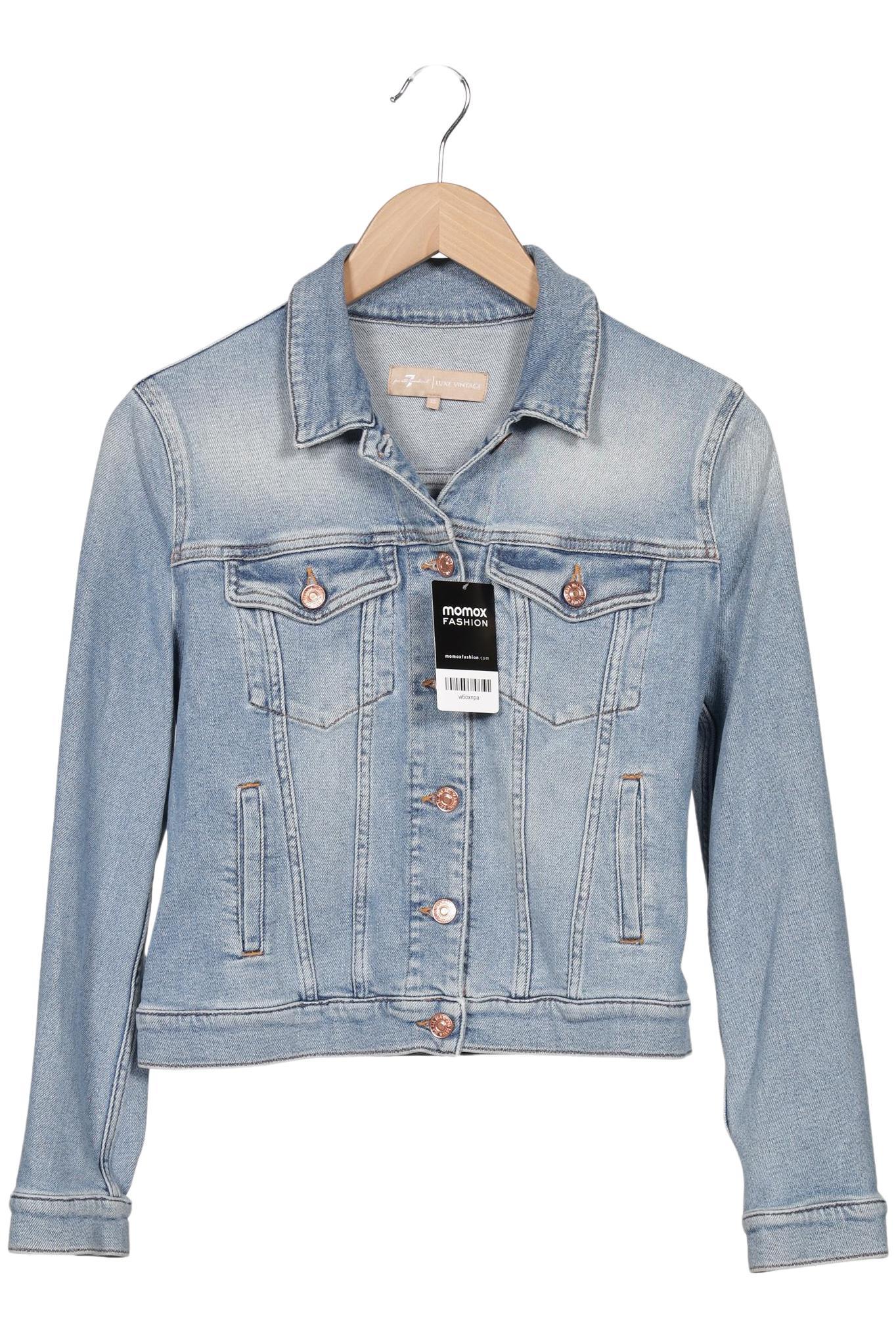 

7 for all mankind Damen Jacke, hellblau, Gr. 34