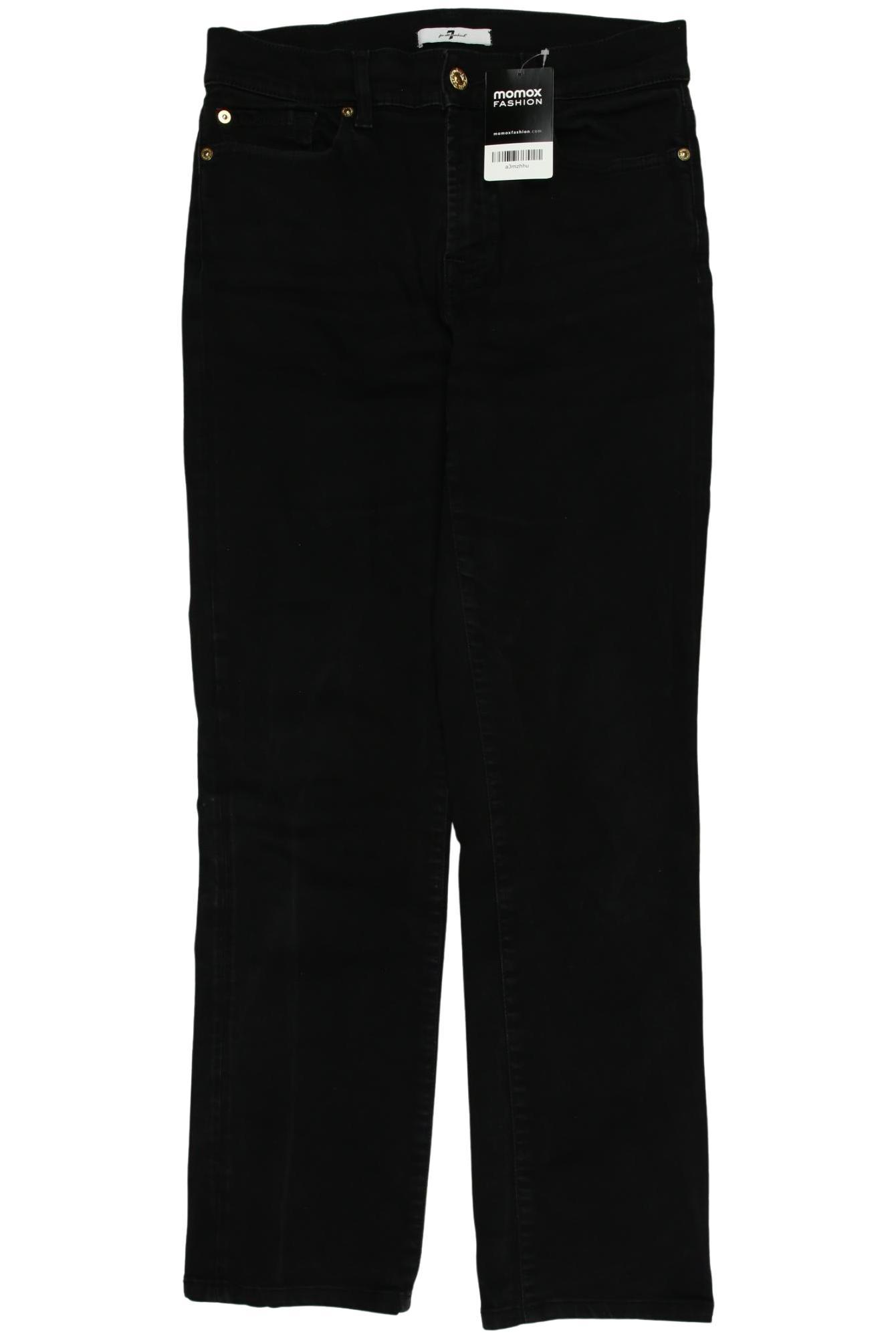 

7 for all mankind Damen Jeans, schwarz, Gr. 28