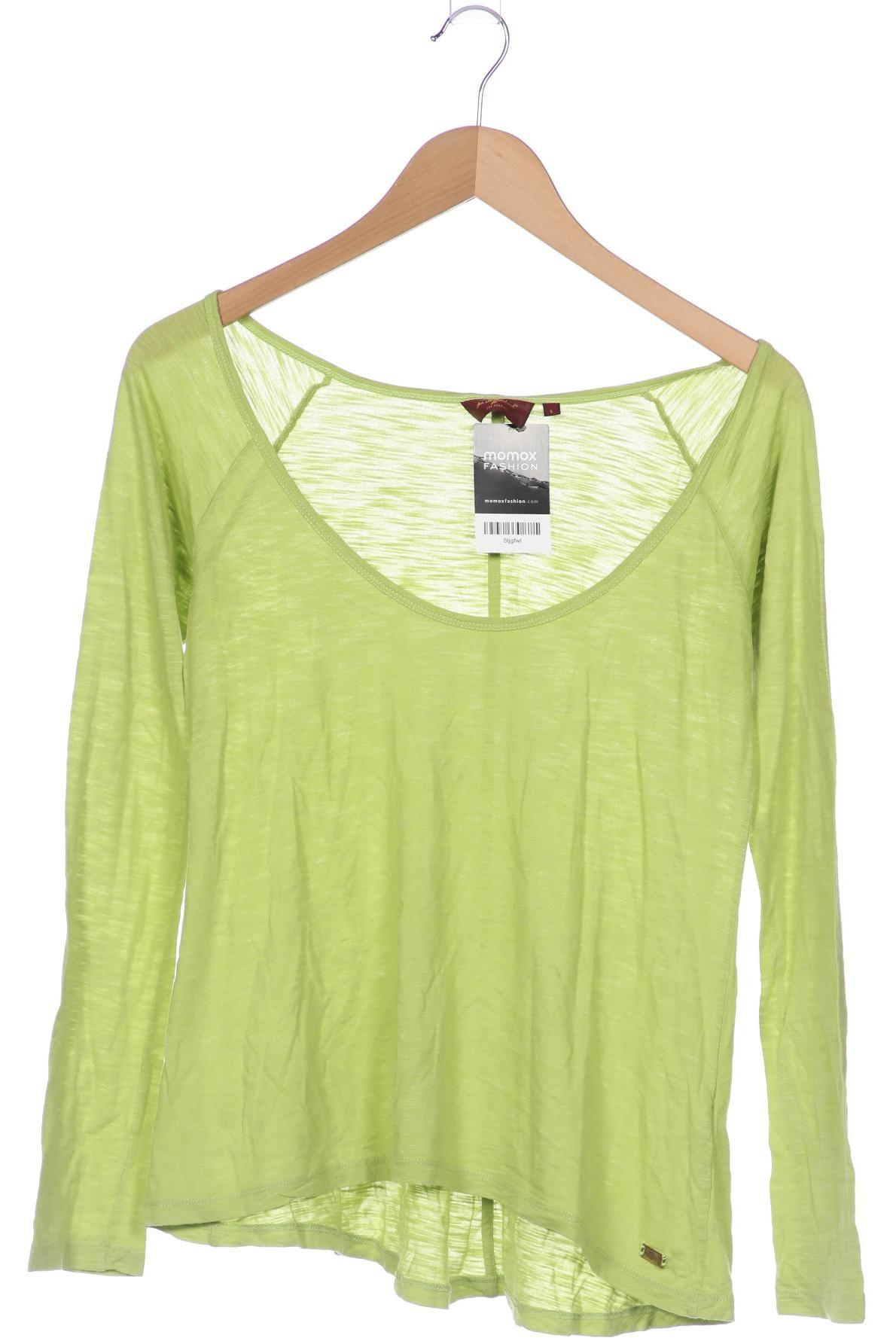 

7 for all mankind Damen Langarmshirt, hellgrün, Gr. 36