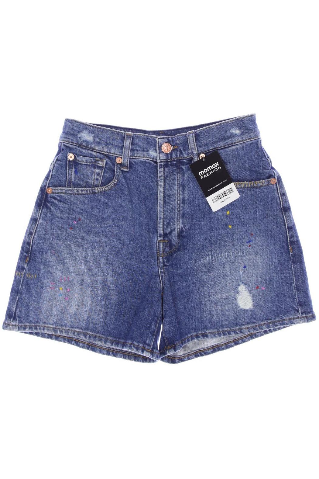 

7 for all mankind Damen Shorts, blau