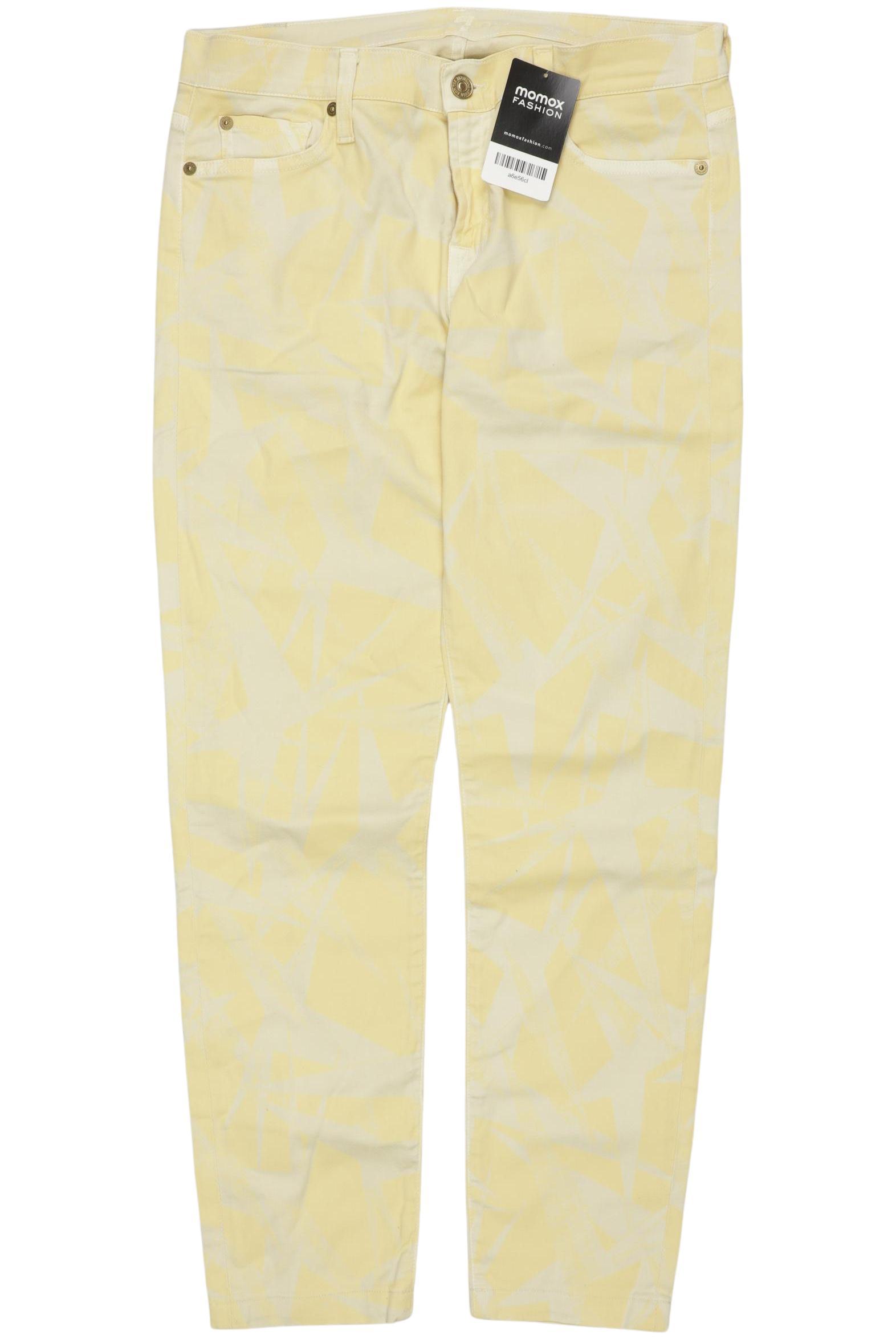 

7 for all mankind Damen Jeans, gelb, Gr. 29
