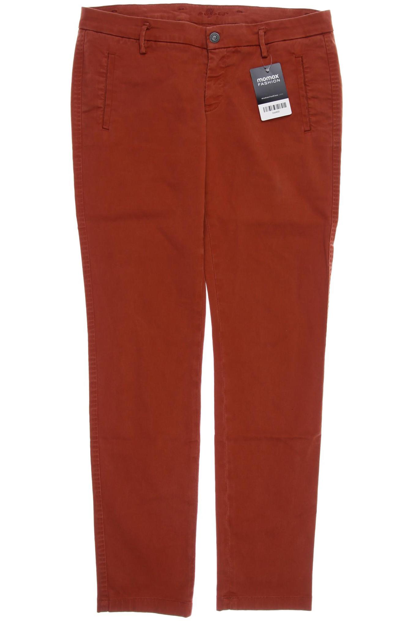 

7 for all mankind Damen Stoffhose, orange, Gr. 30
