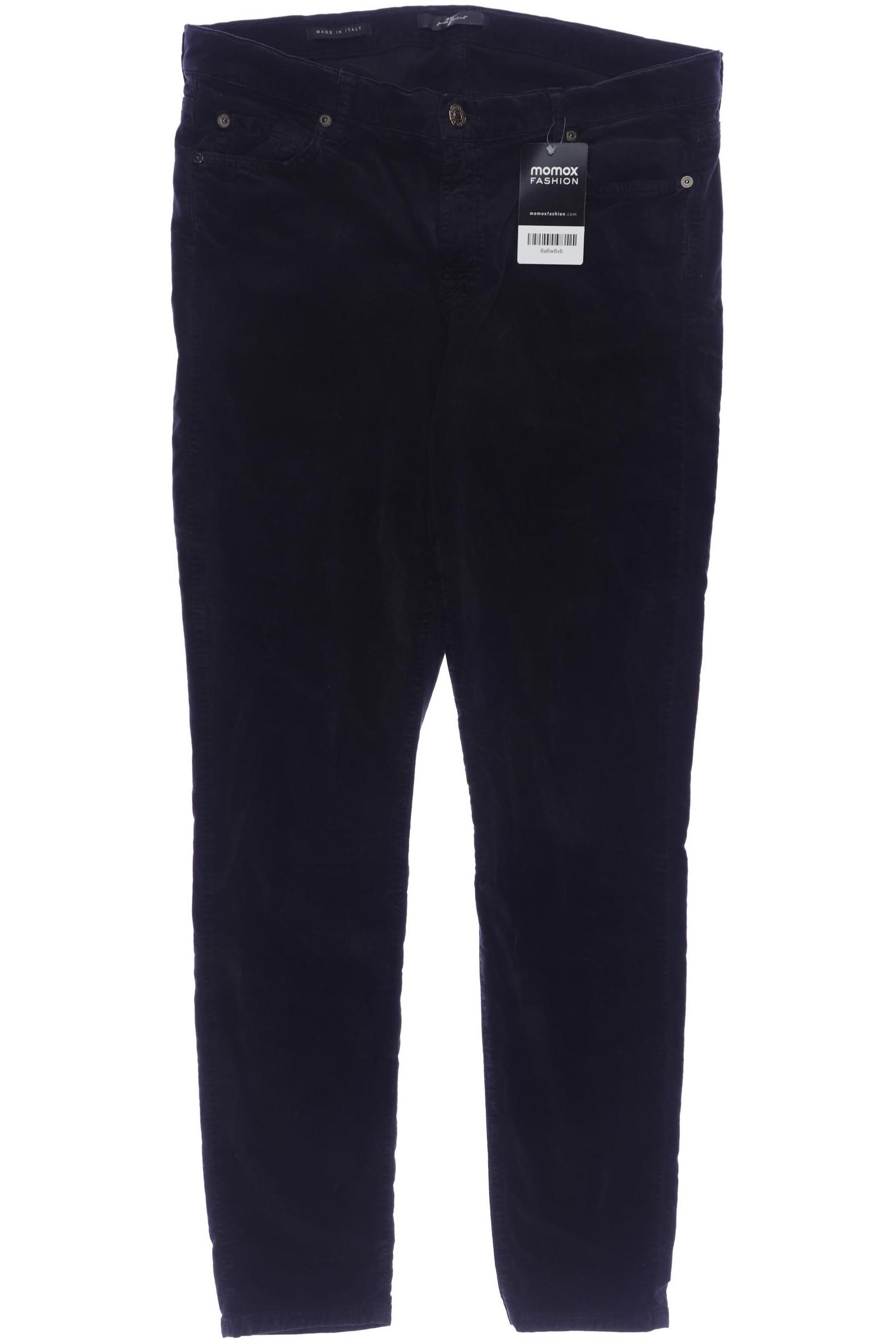 

7 for all mankind Herren Stoffhose, schwarz, Gr. 31