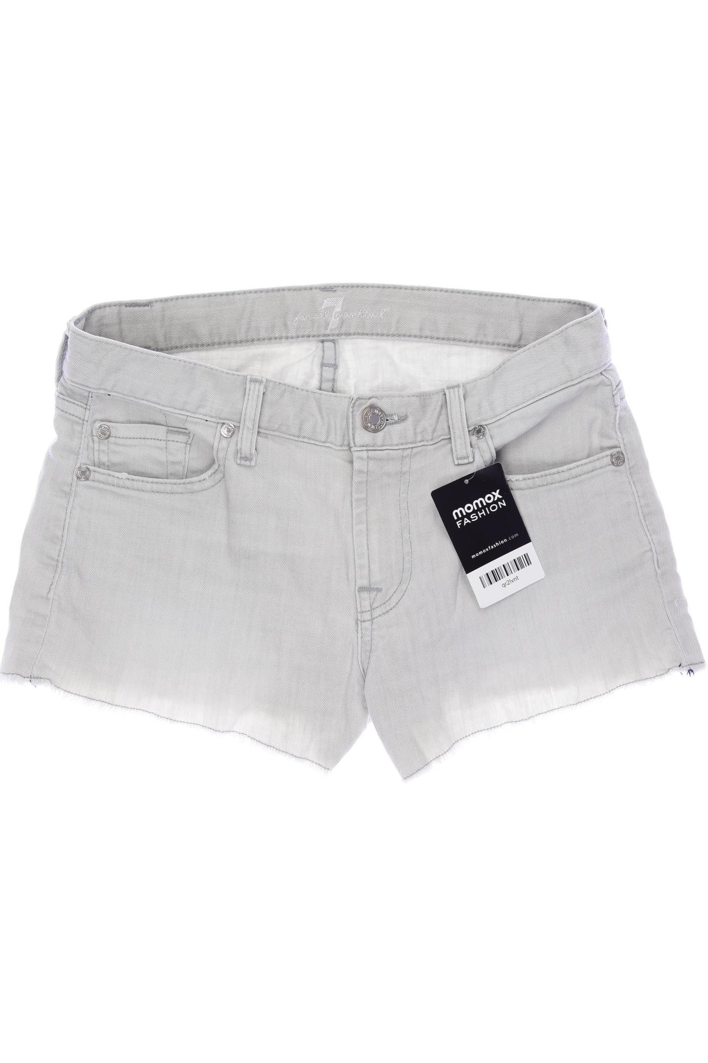 

7 for all mankind Damen Shorts, grau, Gr. 24