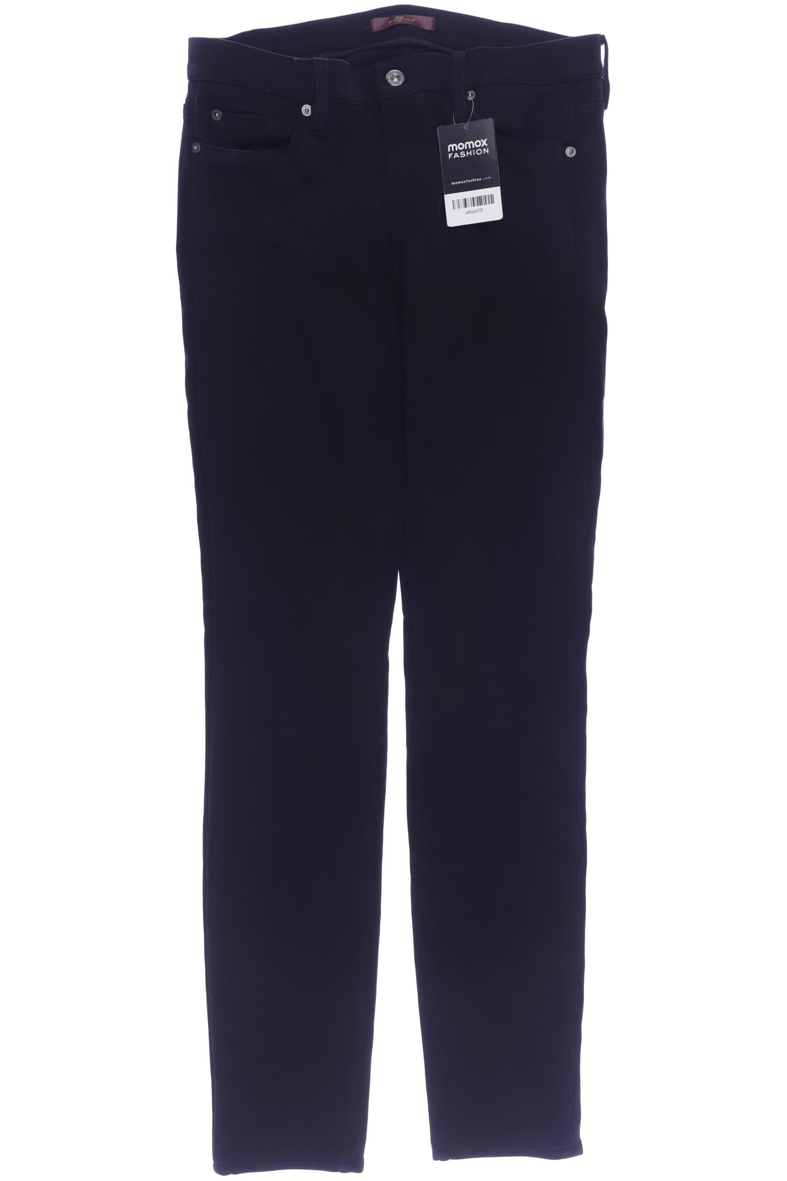 

7 for all mankind Damen Stoffhose, schwarz, Gr. 30