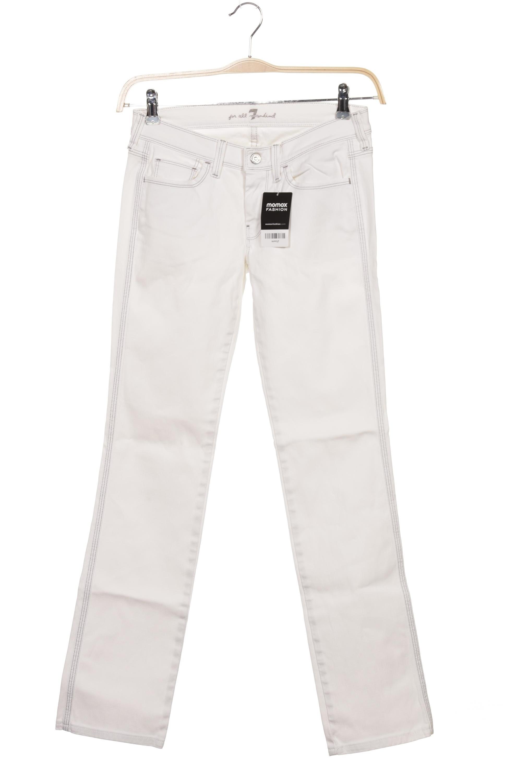 

7 for all mankind Damen Jeans, weiß, Gr. 27