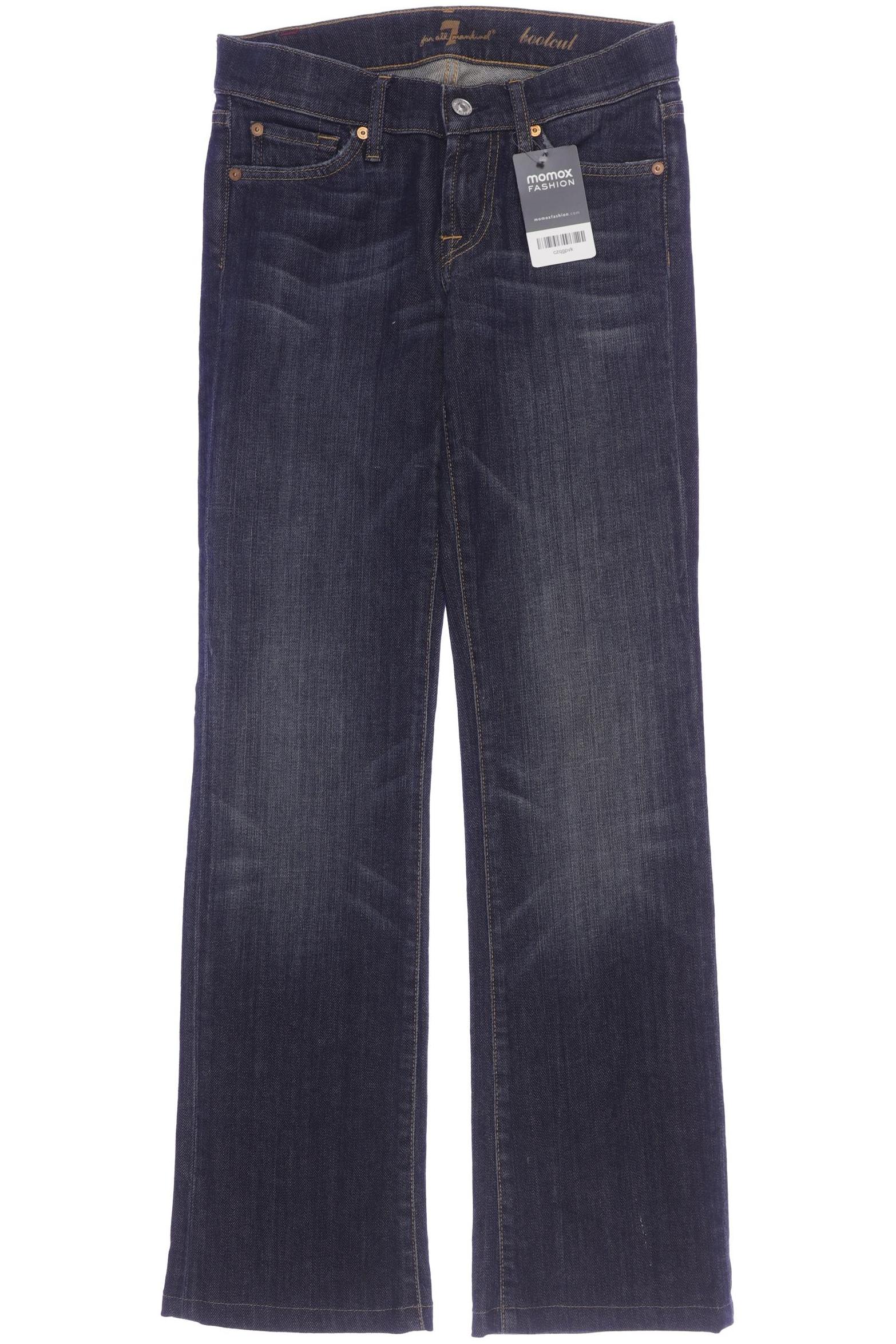 

7 for all mankind Damen Jeans, marineblau, Gr. 25