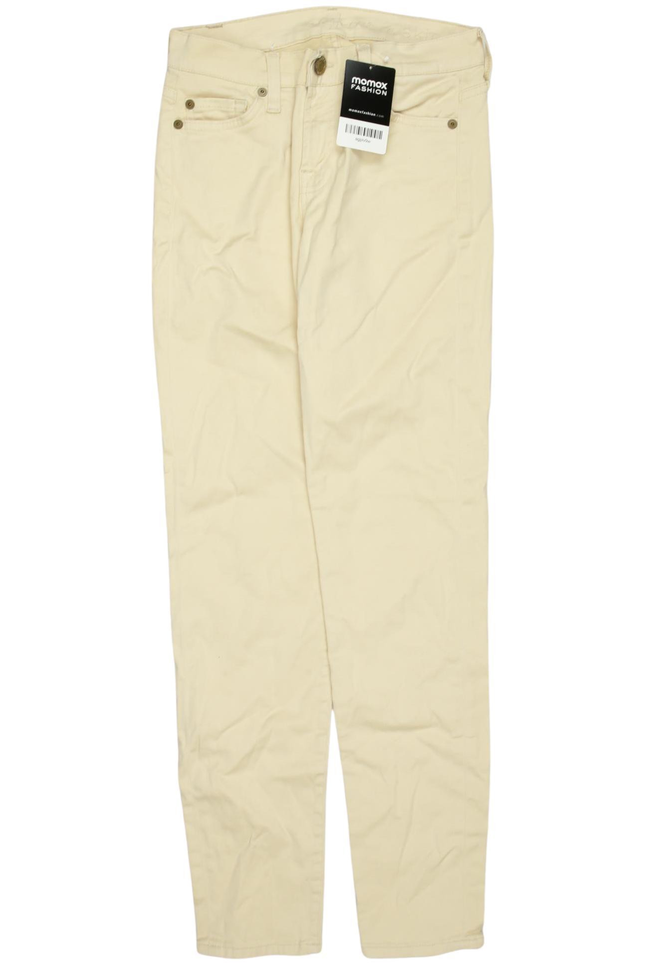 

7 for all mankind Damen Jeans, beige, Gr. 25