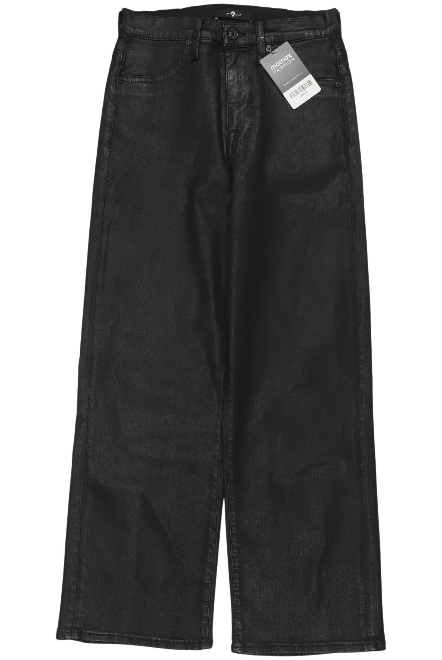 

7 for all mankind Damen Jeans, schwarz, Gr. 25