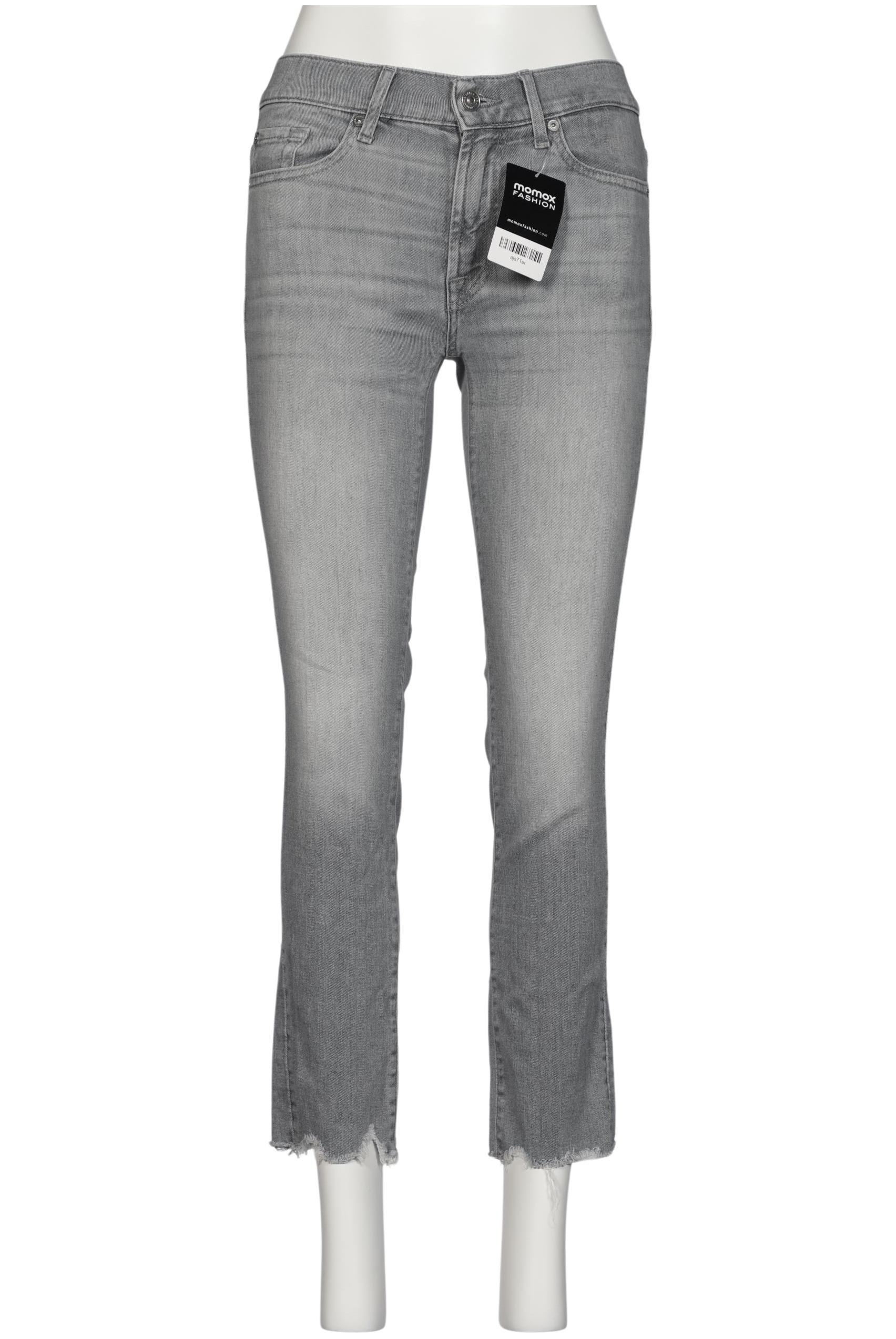

7 for all mankind Damen Jeans, grau, Gr. 25