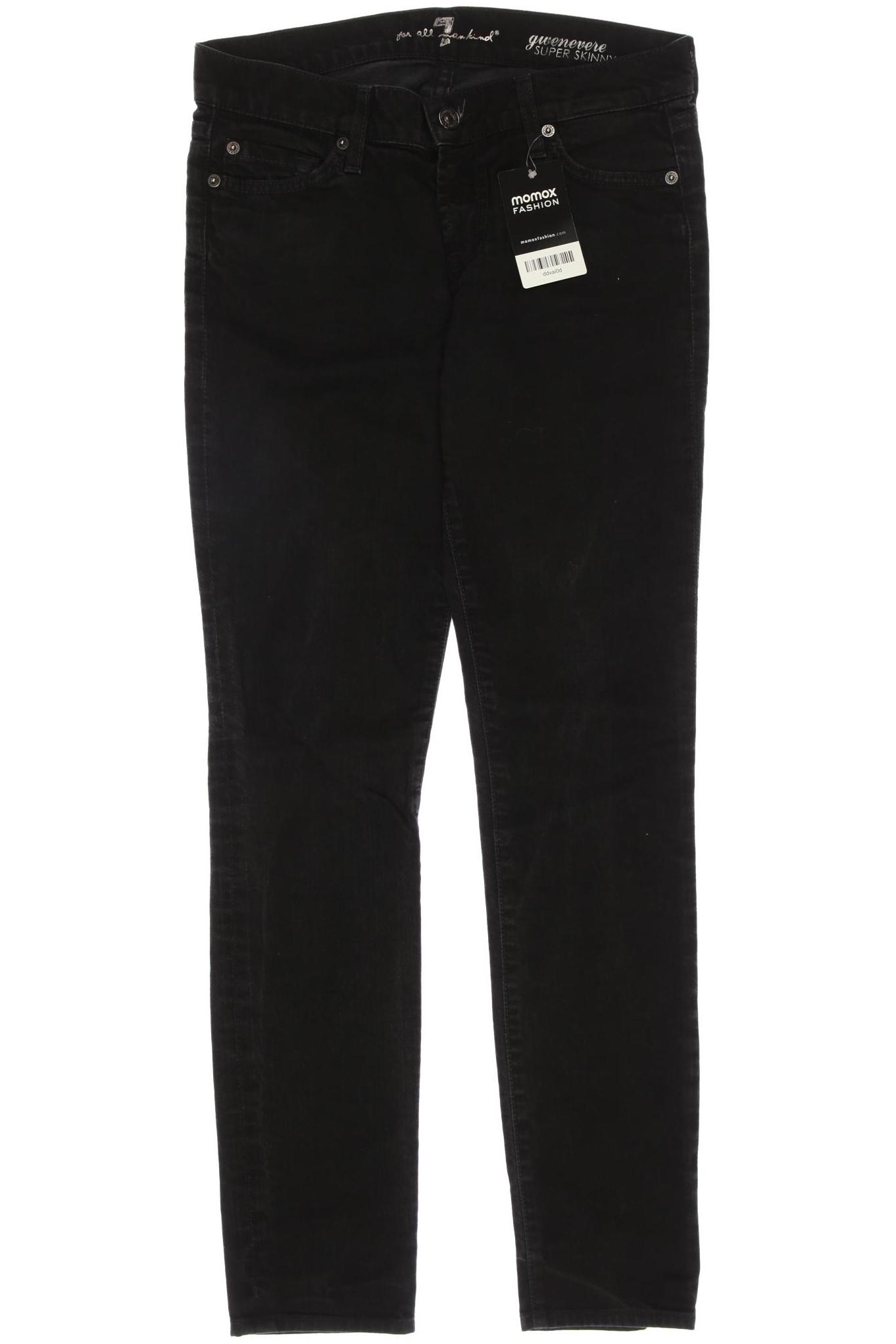 

7 for all mankind Damen Jeans, schwarz, Gr. 26
