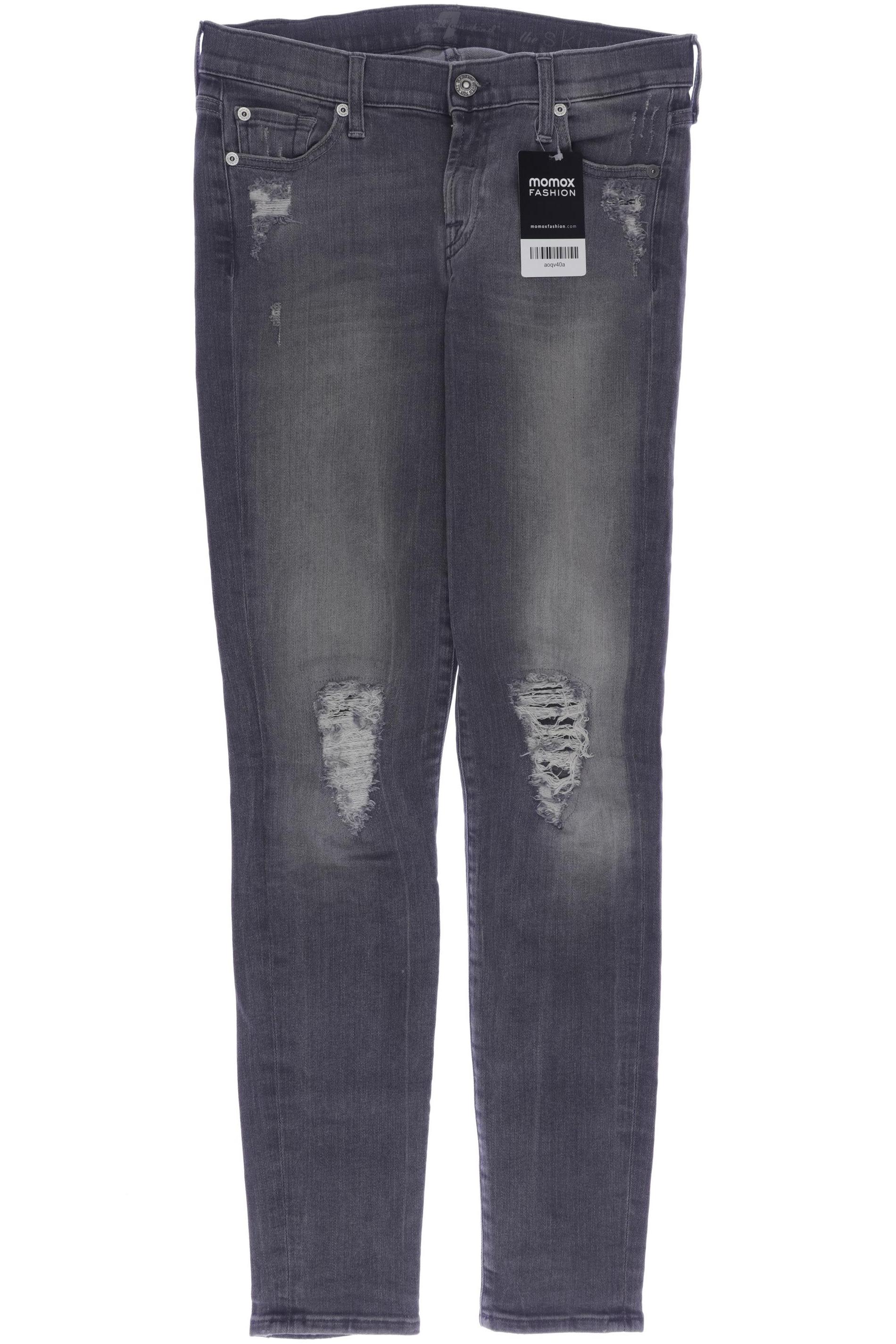 

7 for all mankind Damen Jeans, grau, Gr. 25