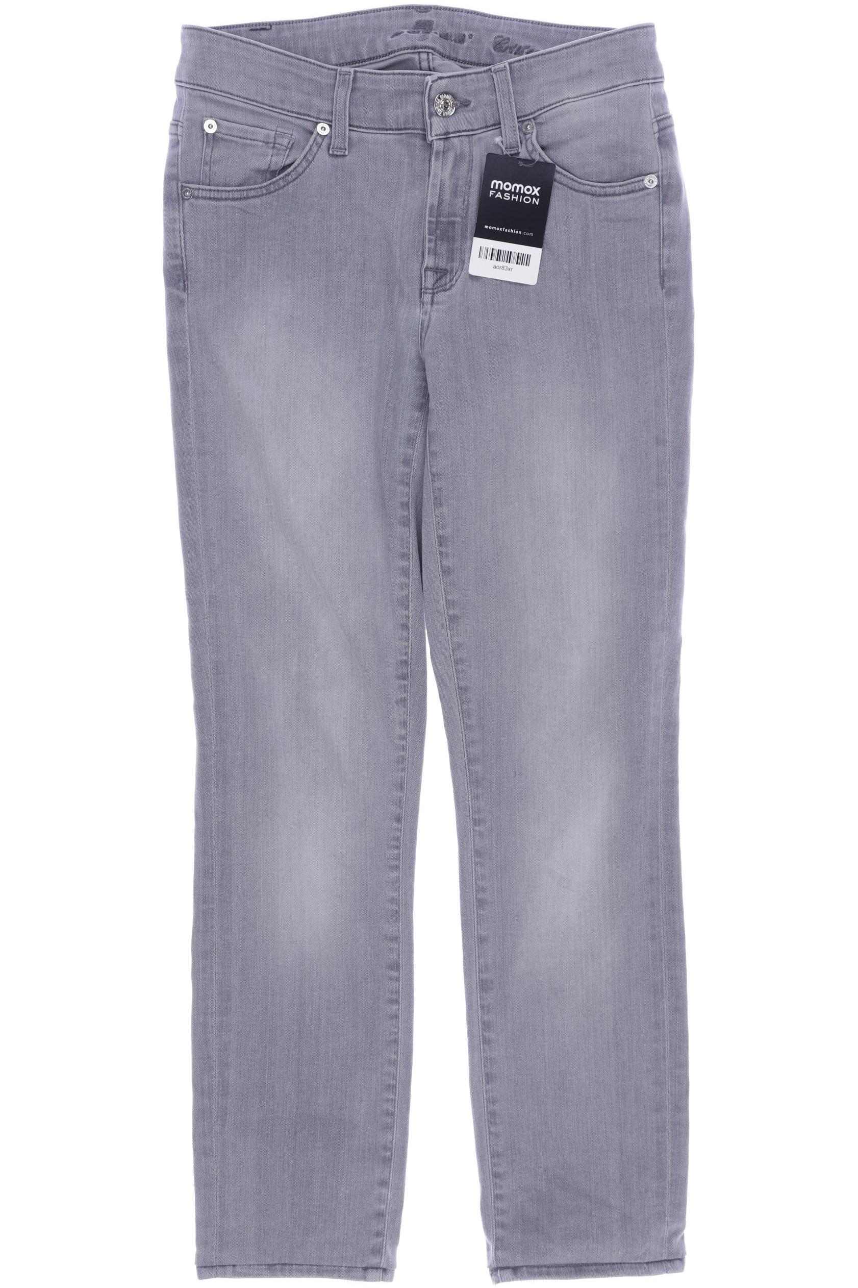 

7 for all mankind Damen Jeans, grau, Gr. 38