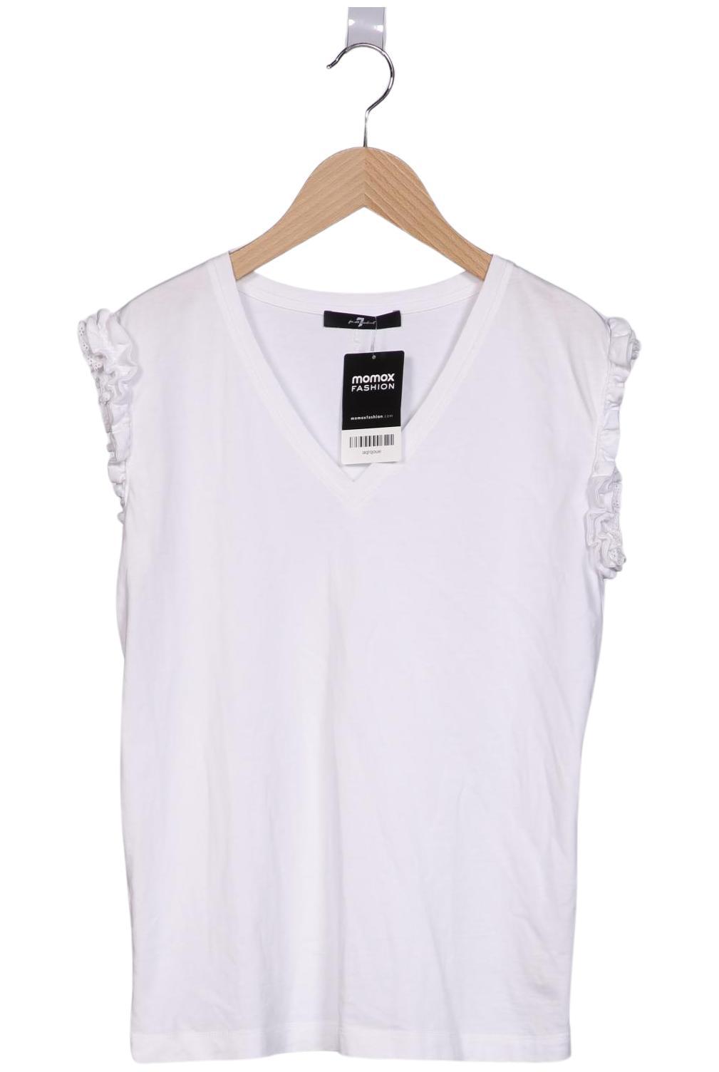 

7 for all mankind Damen Top, weiß, Gr. 34