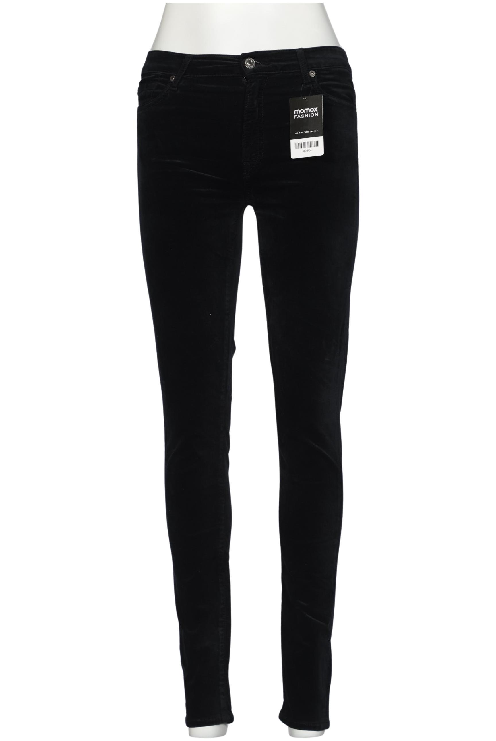 

7 for all mankind Damen Stoffhose, schwarz, Gr. 27