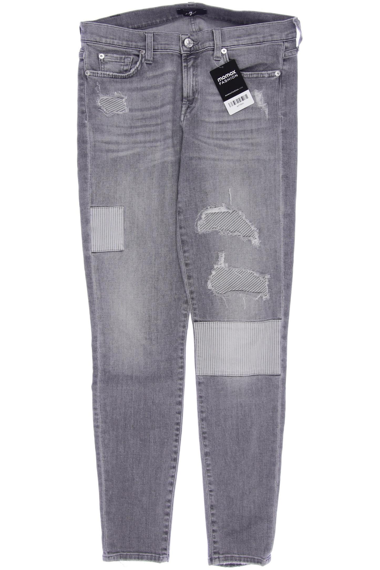 

7 for all mankind Damen Jeans, grau