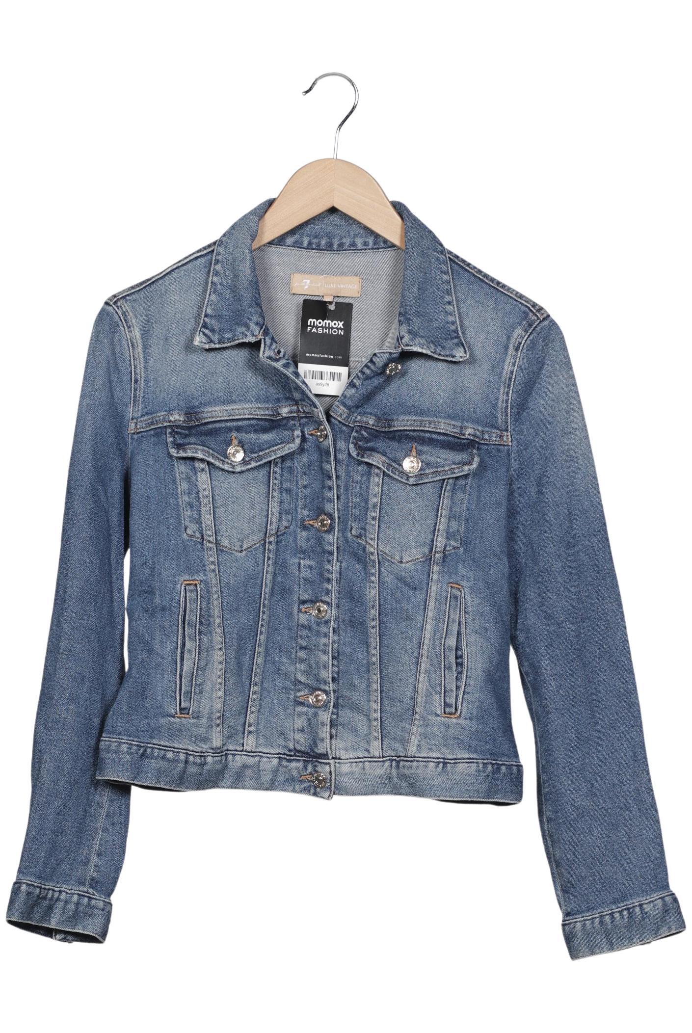 

7 for all mankind Damen Jacke, blau, Gr. 34