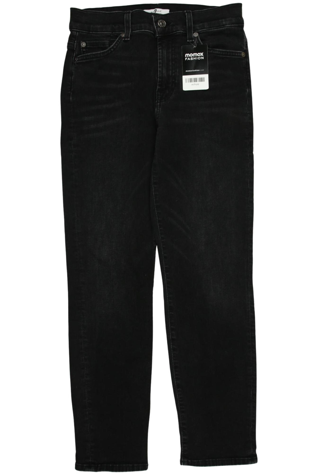 

7 for all mankind Damen Jeans, schwarz, Gr. 27