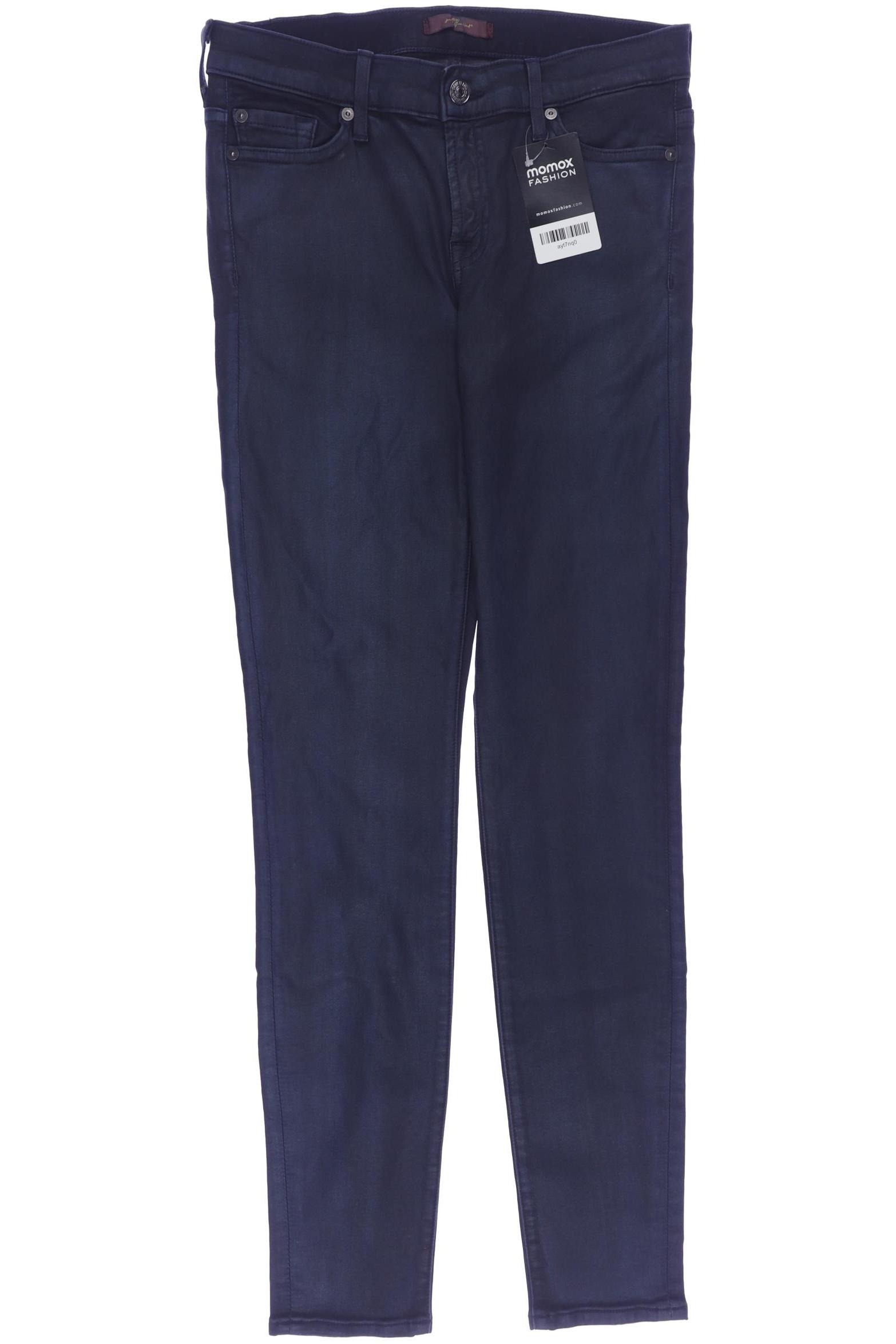 

7 for all mankind Damen Stoffhose, marineblau, Gr. 29