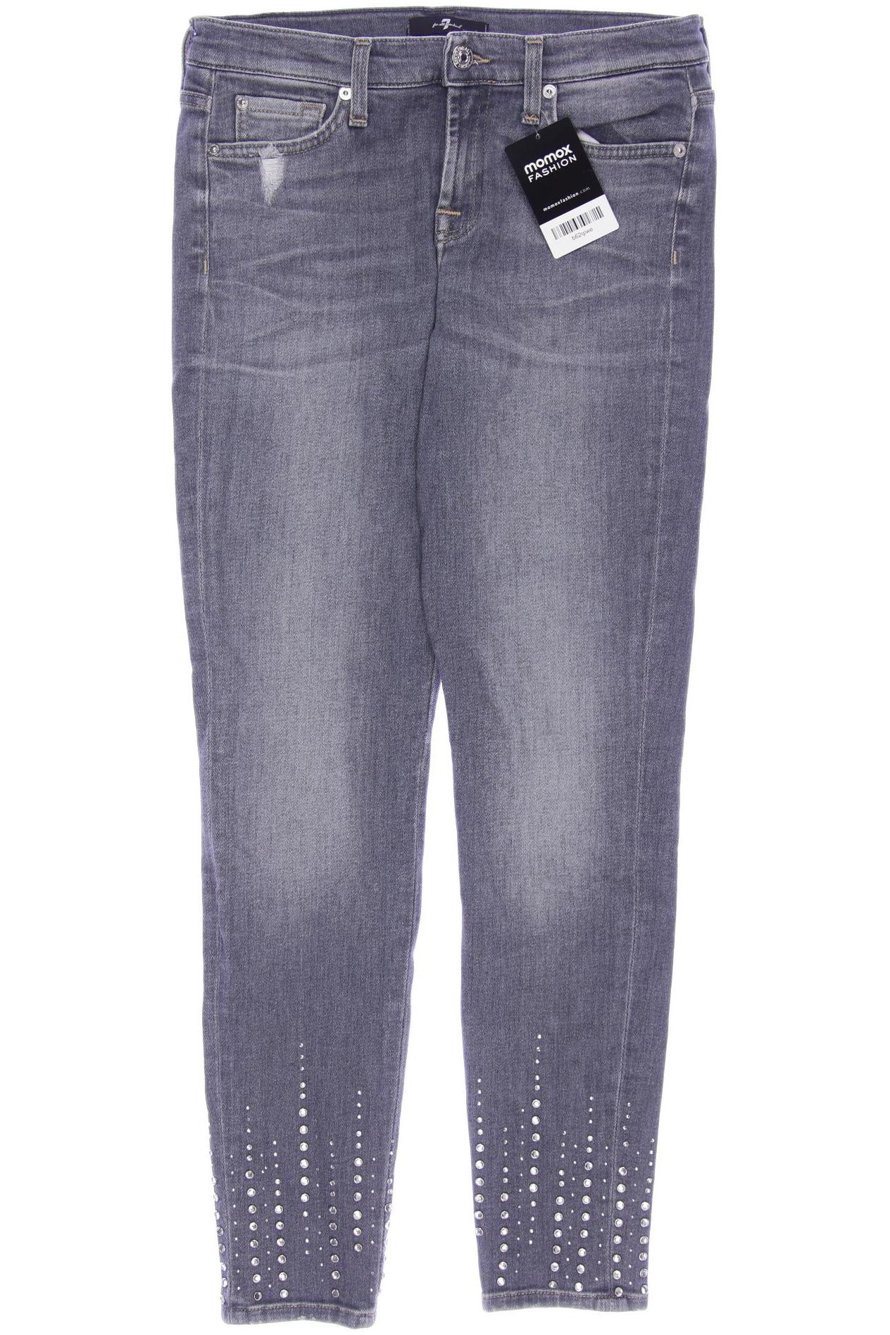 

7 for all mankind Damen Jeans, grau, Gr. 28